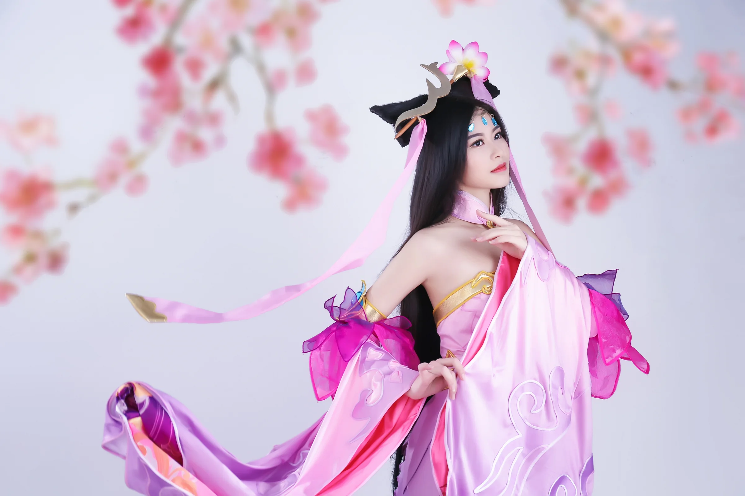 《王者荣耀》貂蝉COS写真