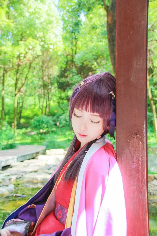 梦100 樱花COS写真