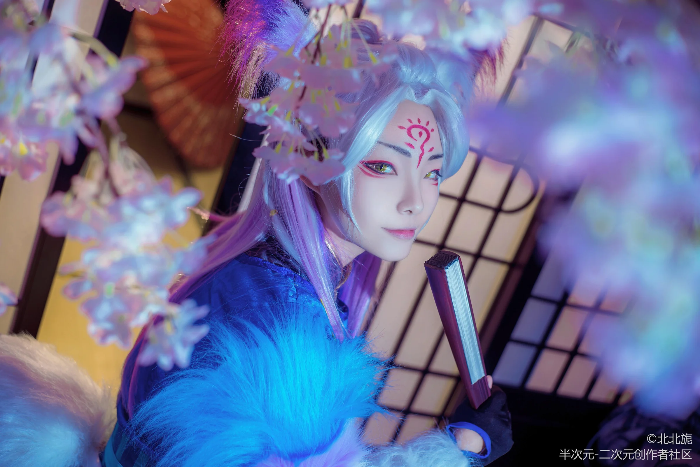 阴阳师 妖狐觉醒COS写真 你是小生的命定之人吗~