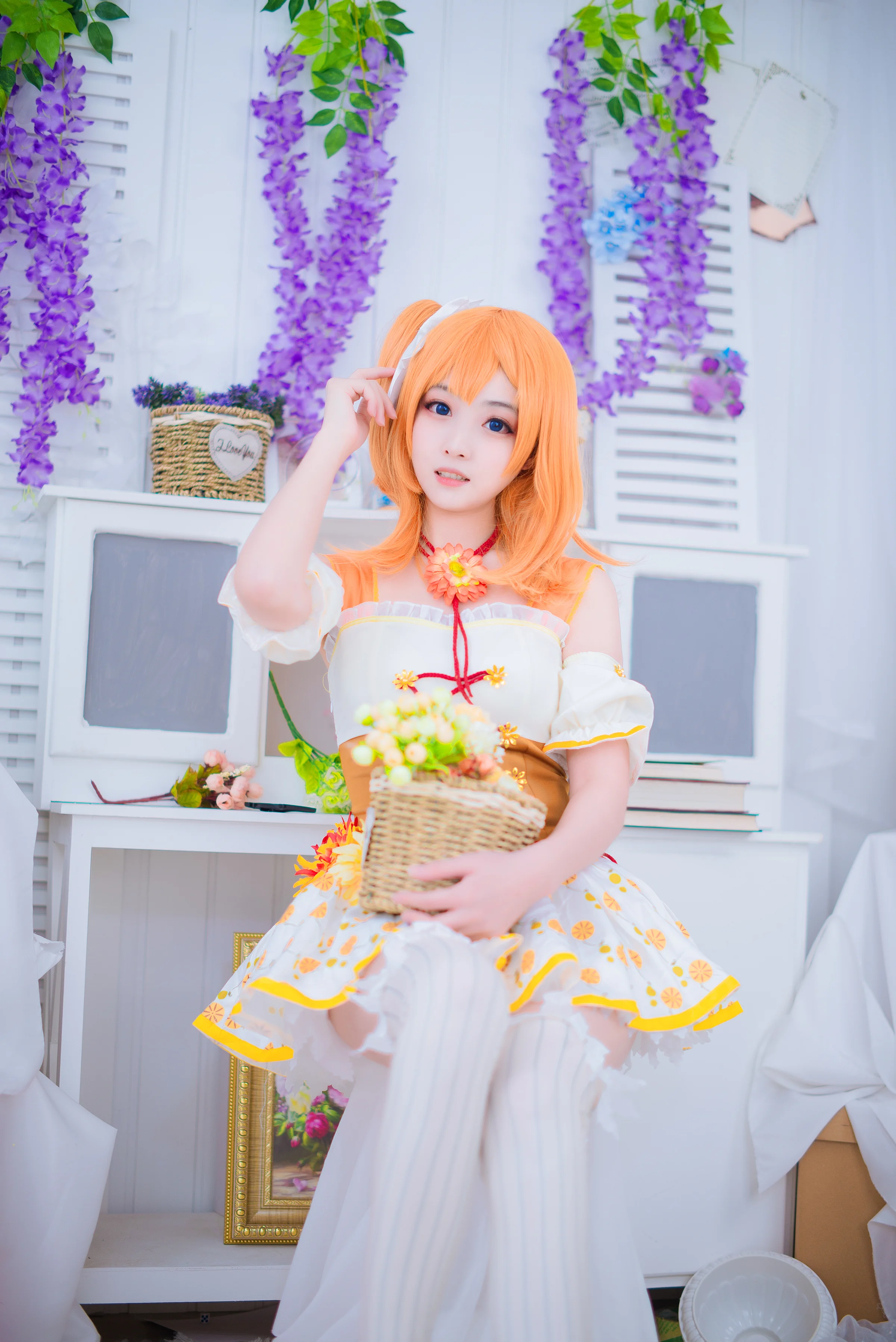 高坂穗乃果 花精灵果COS写真