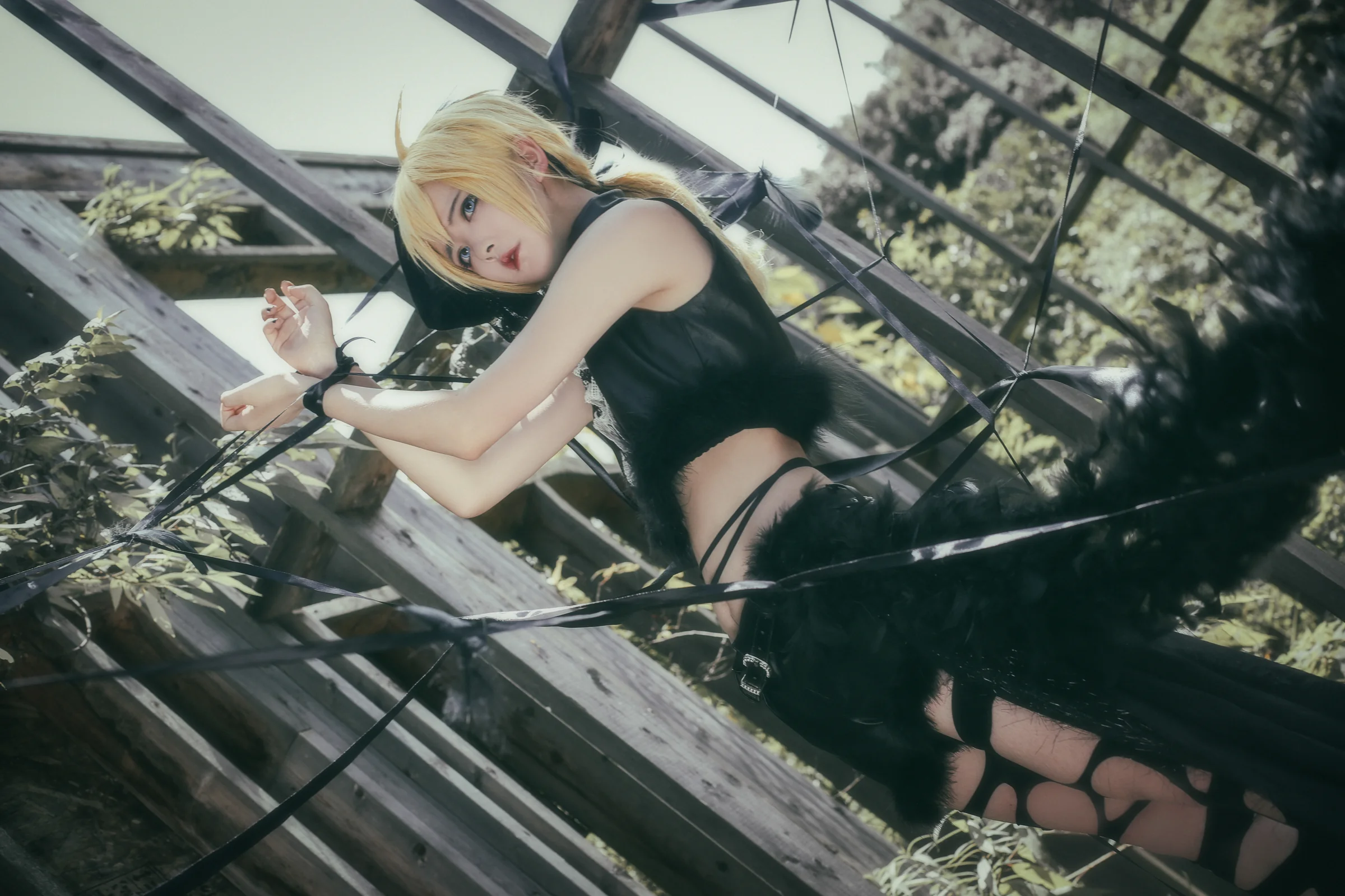 VOCALOID镜音连COS写真