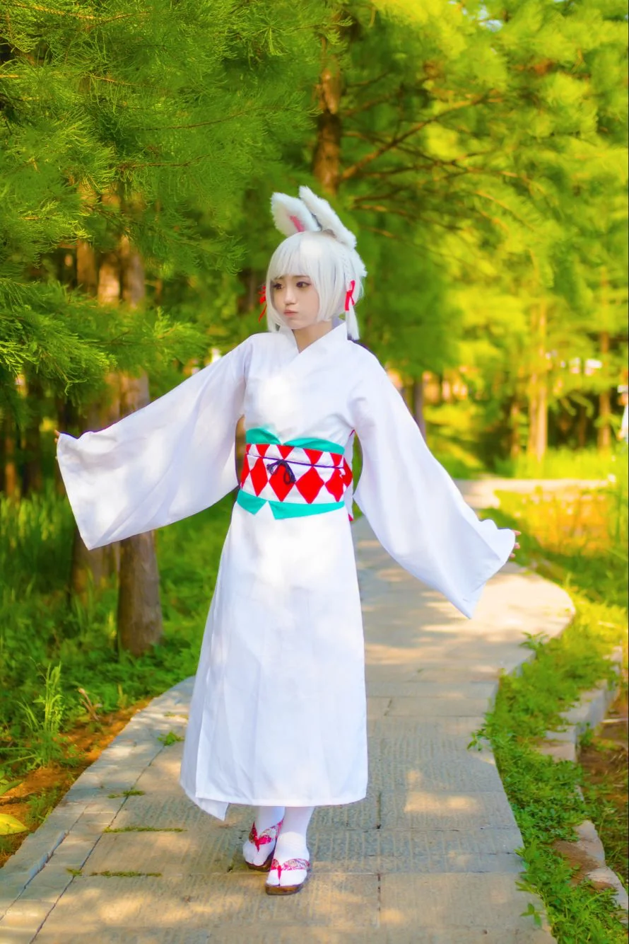 阴阳师山兔COS写真