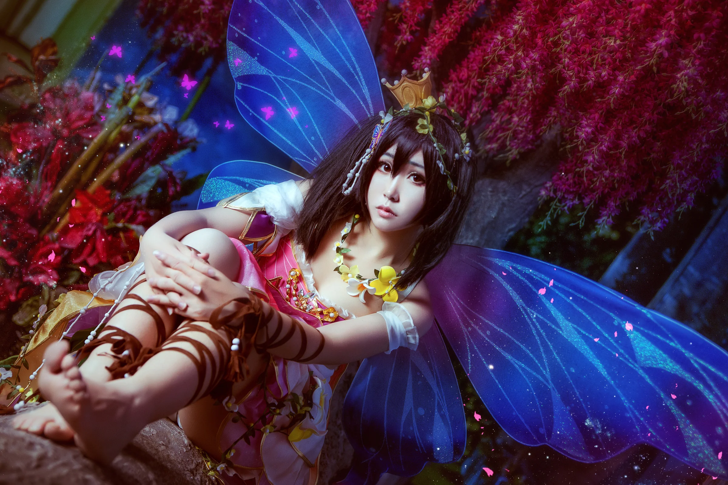 LL花妖精觉醒妮可COS写真