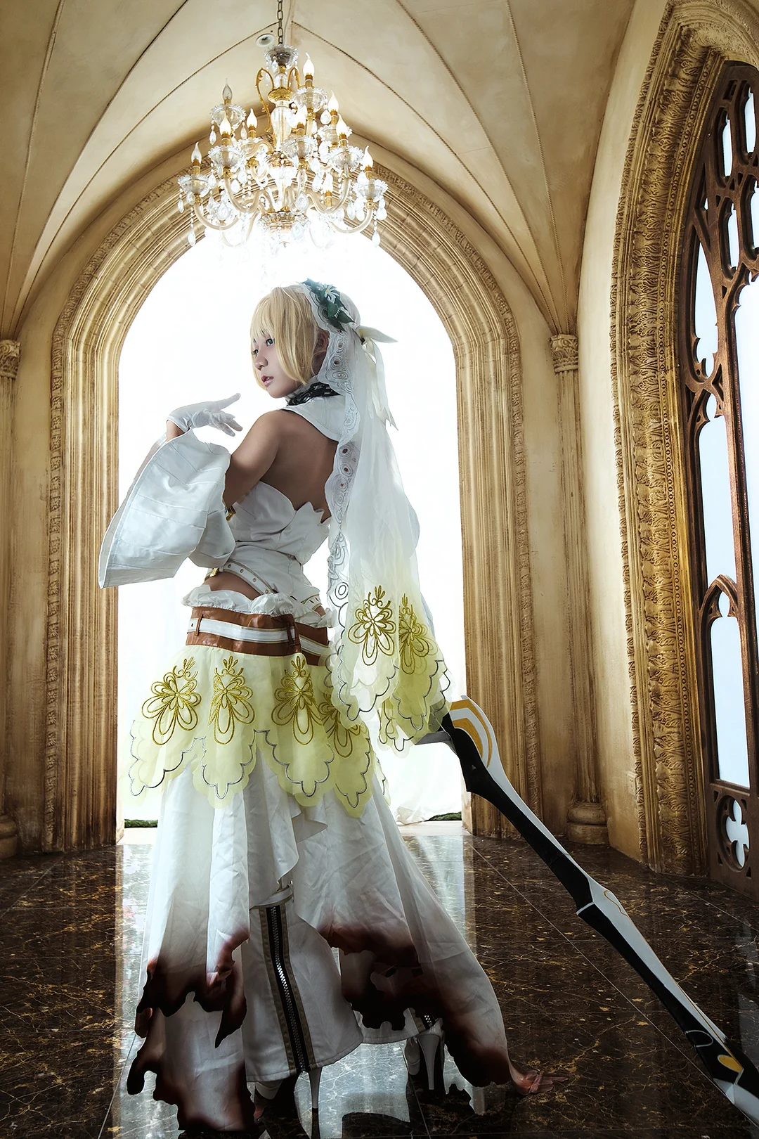 fate/grand order尼禄COS写真