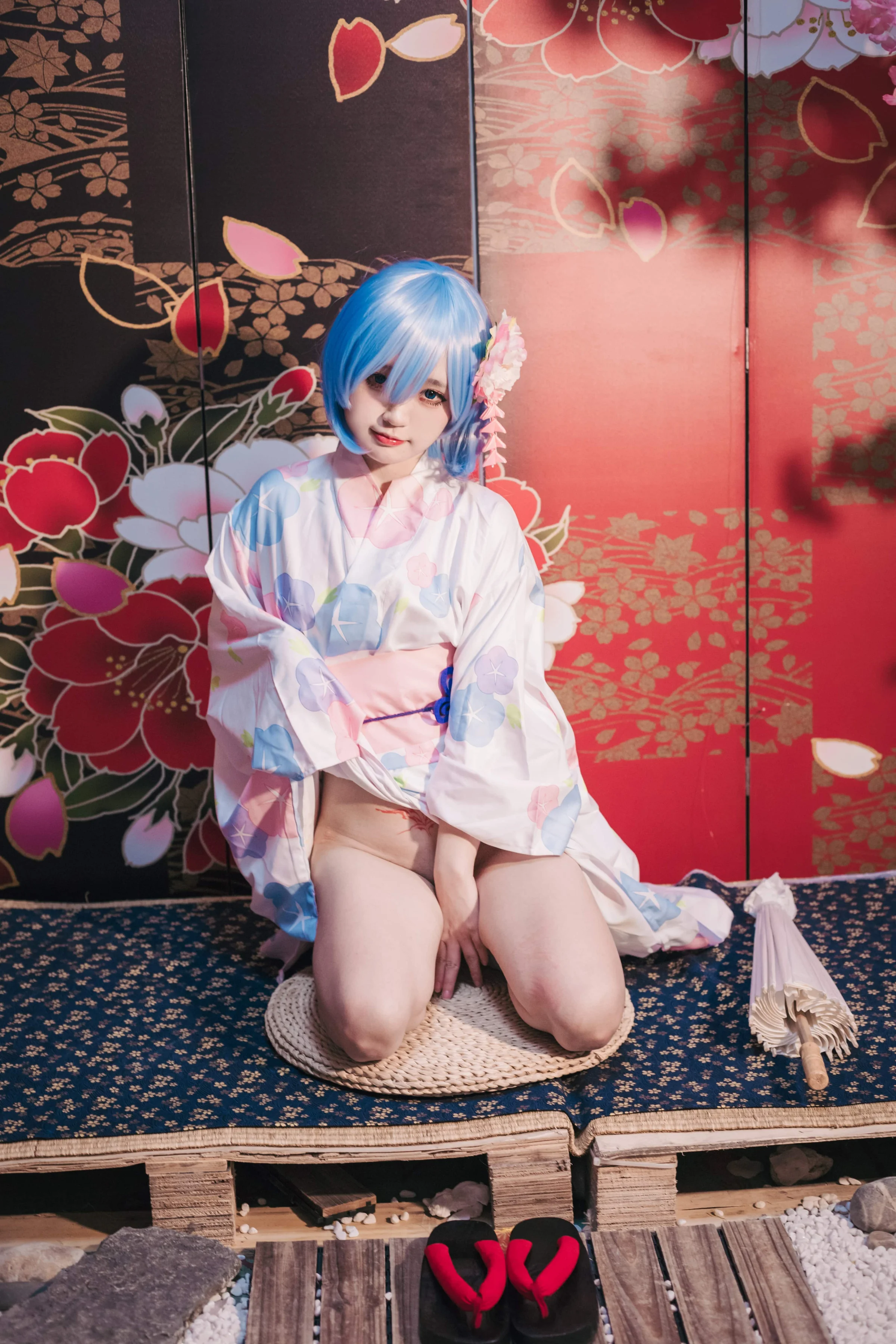 神沢永莉 – 蕾姆和风｜高清图片集