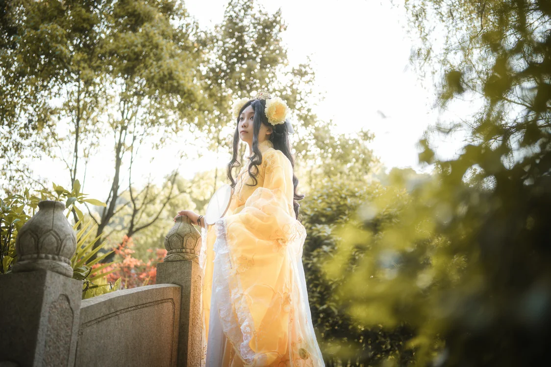 秦愫外景拍摄｜高清图片集