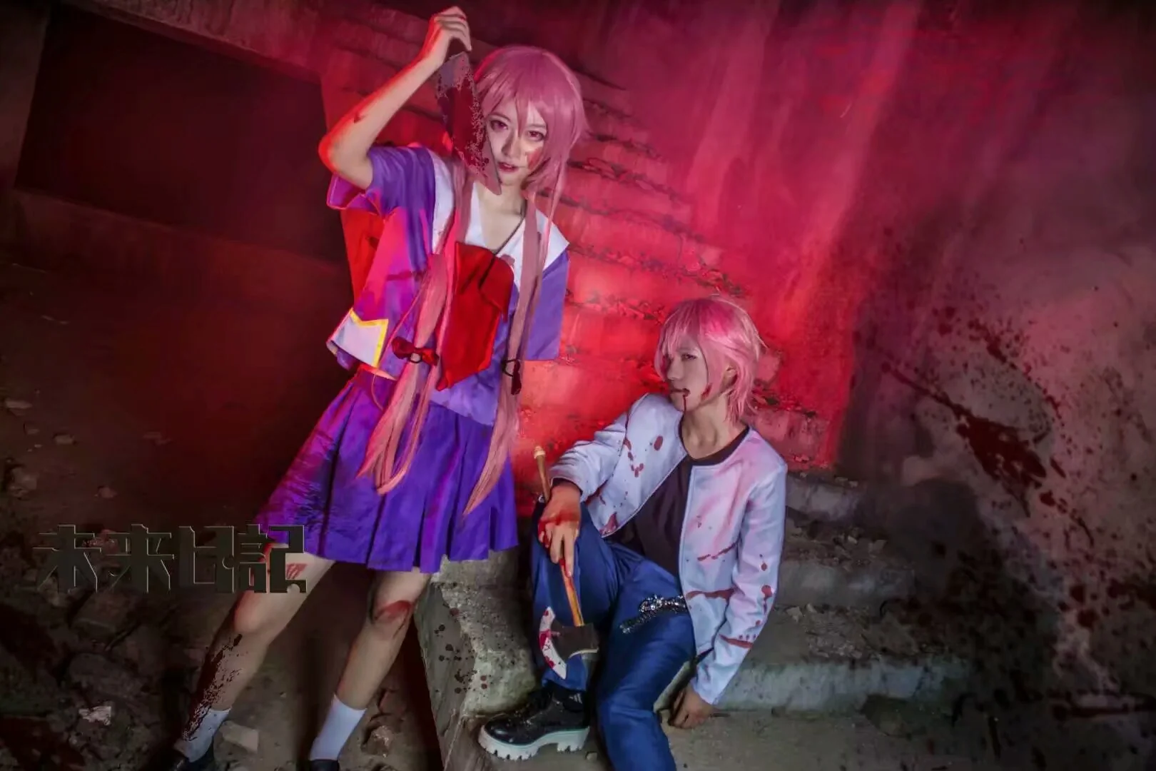 我妻由乃COS写真没有刺的哦，这就是未来