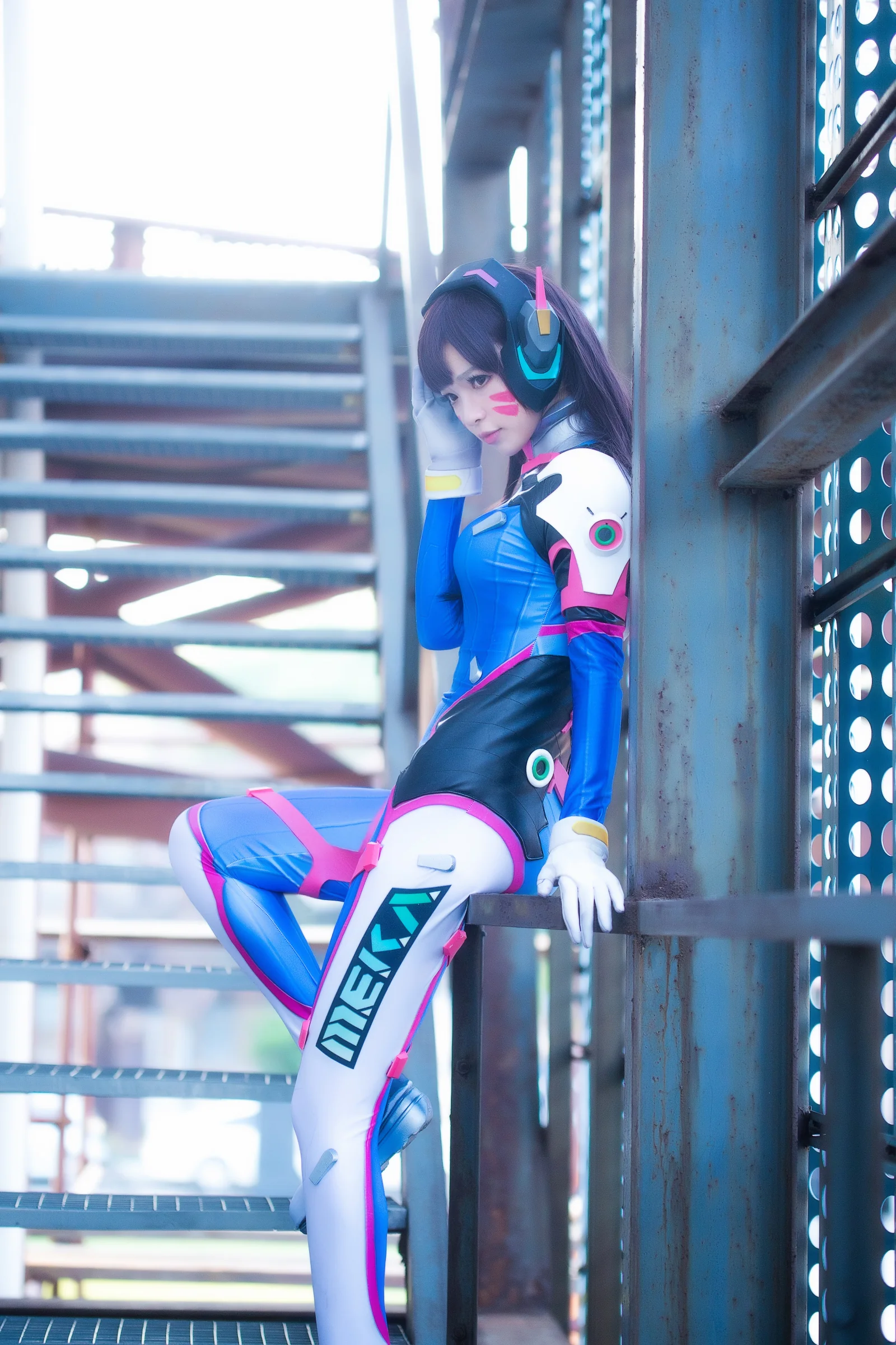 守望先锋 D.va 原皮 COS写真
