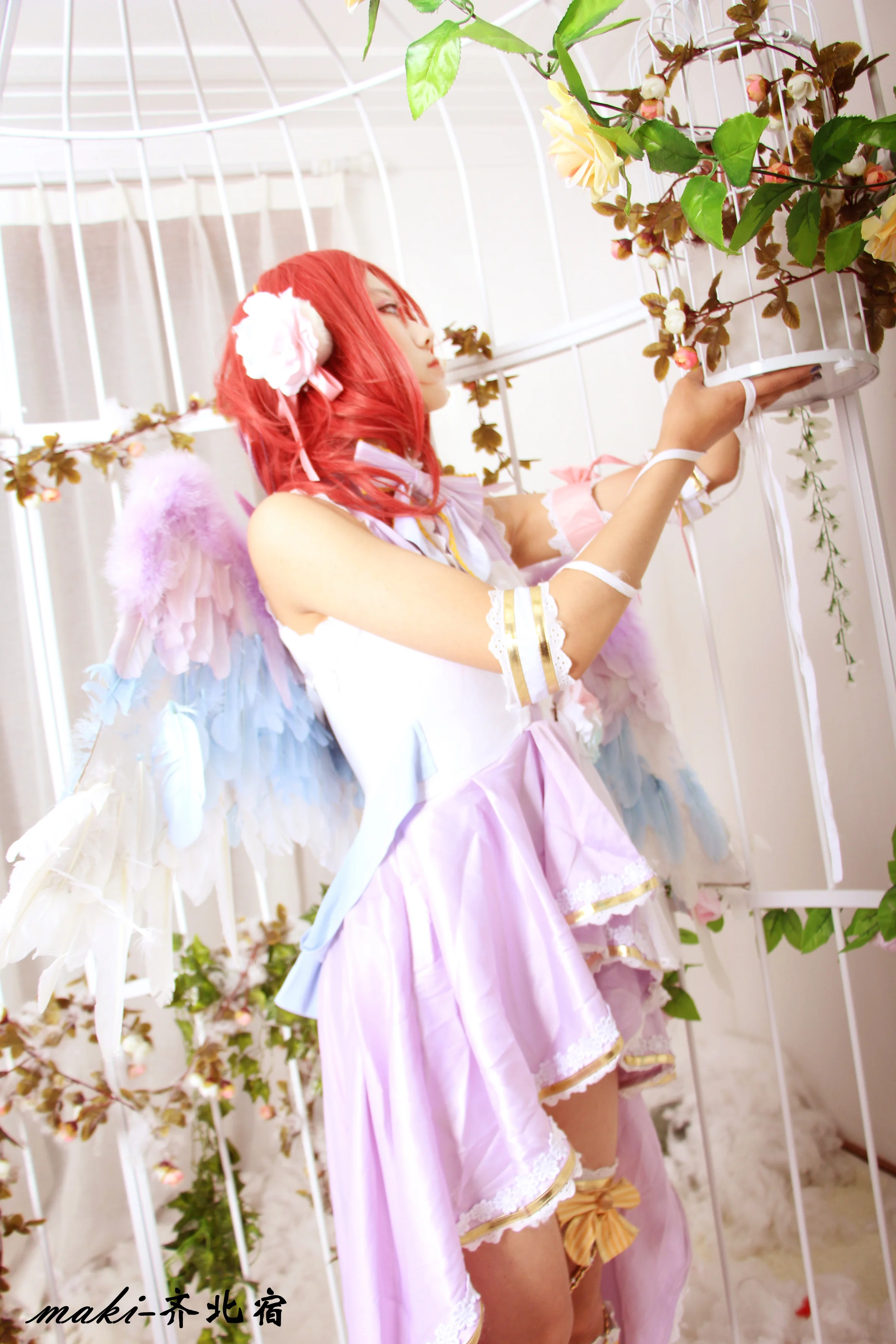 lovelive！西木野真姬白情觉醒COS写真