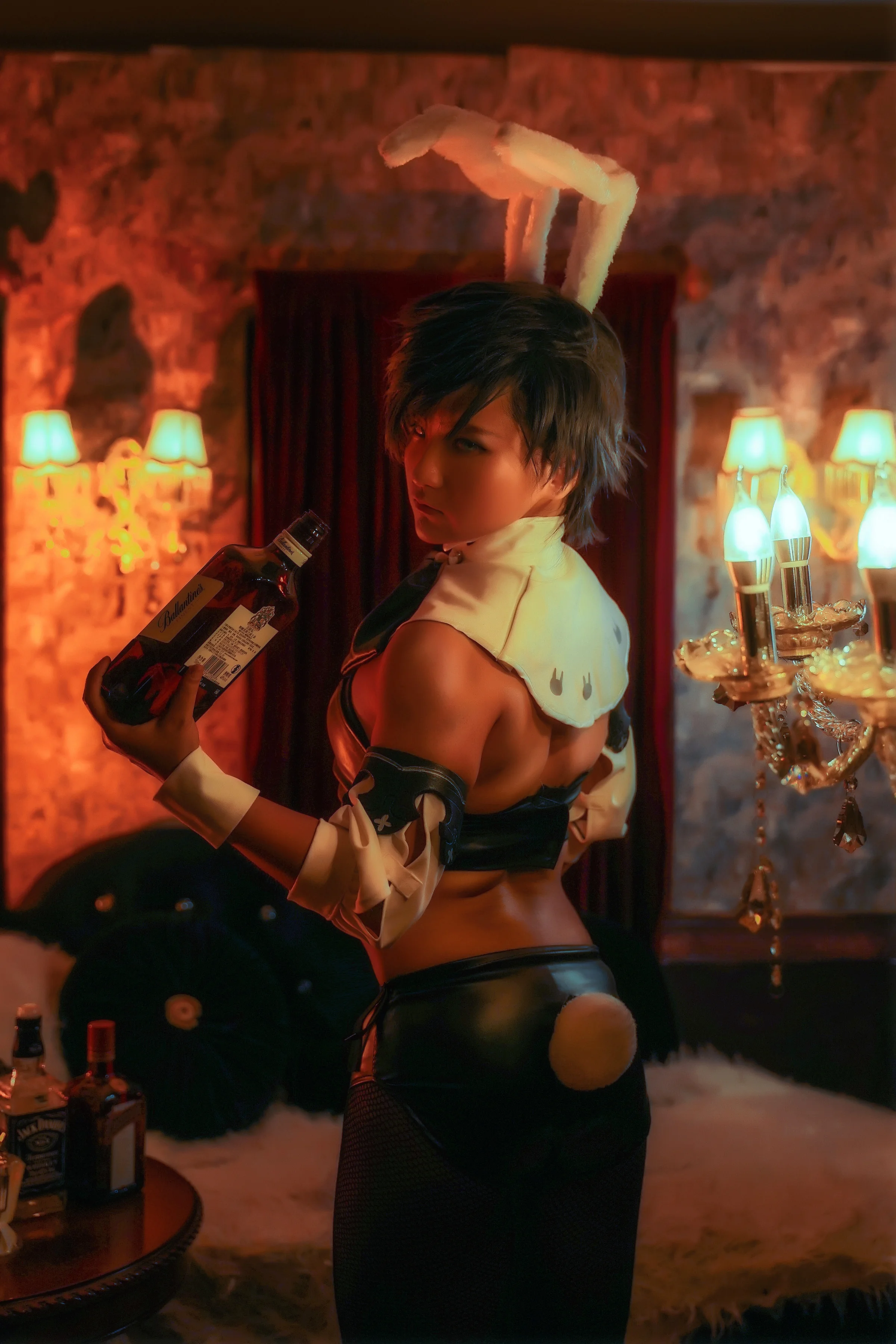 FF14/最终幻想14 兔男郎COS写真