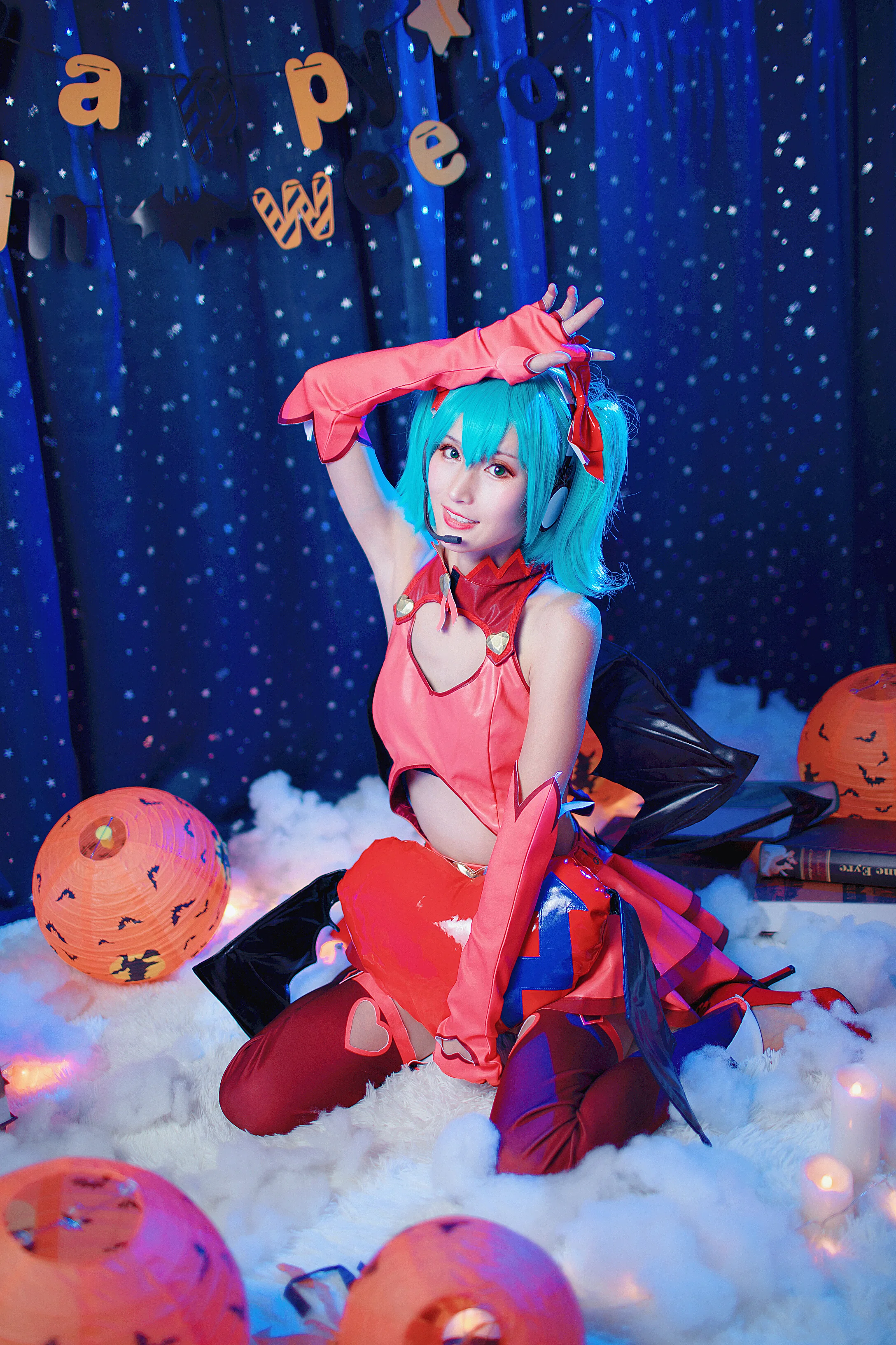 初音未来 小恶魔 COS写真