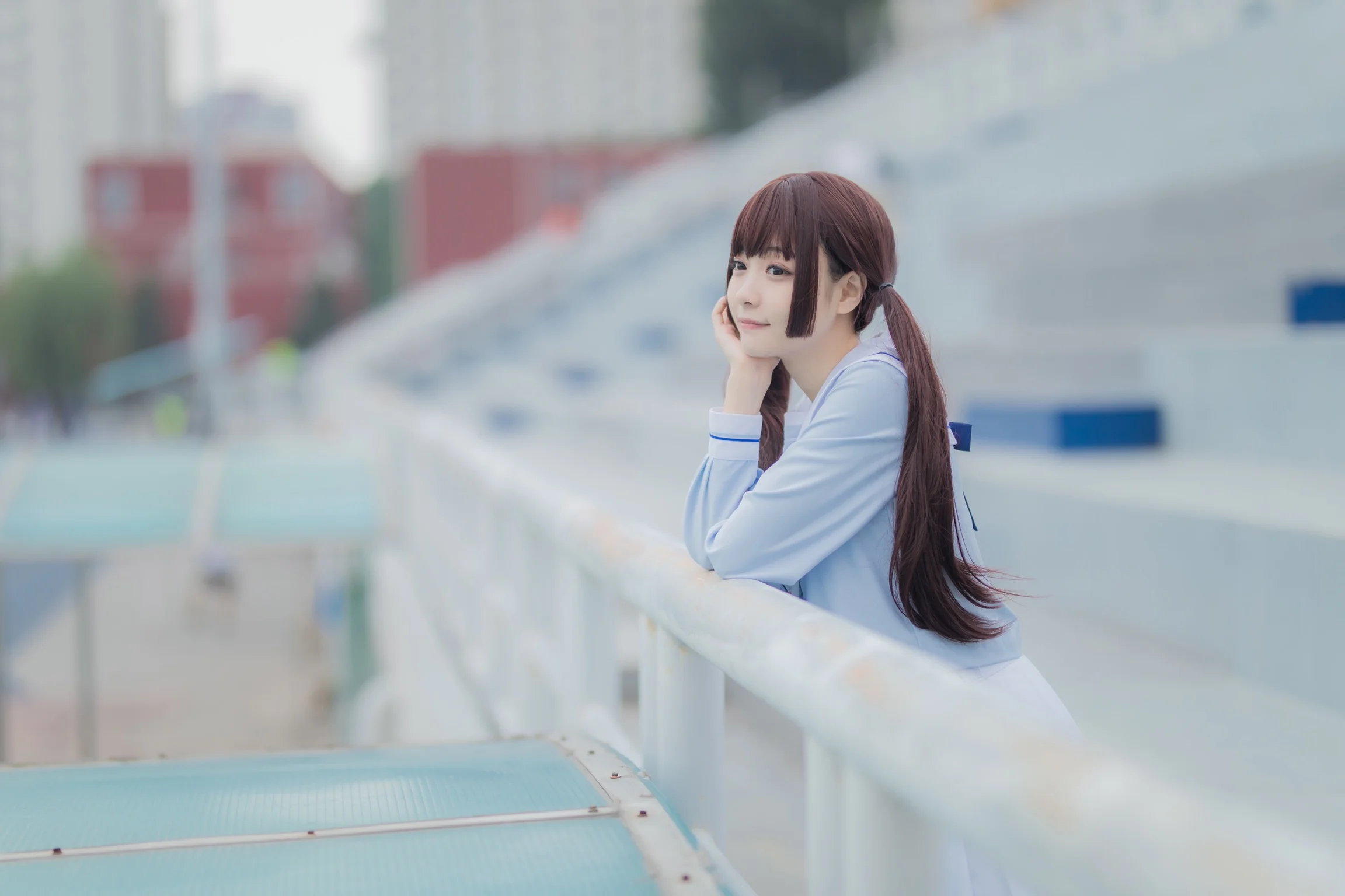水色爱丽丝 JK制服｜高清图片集