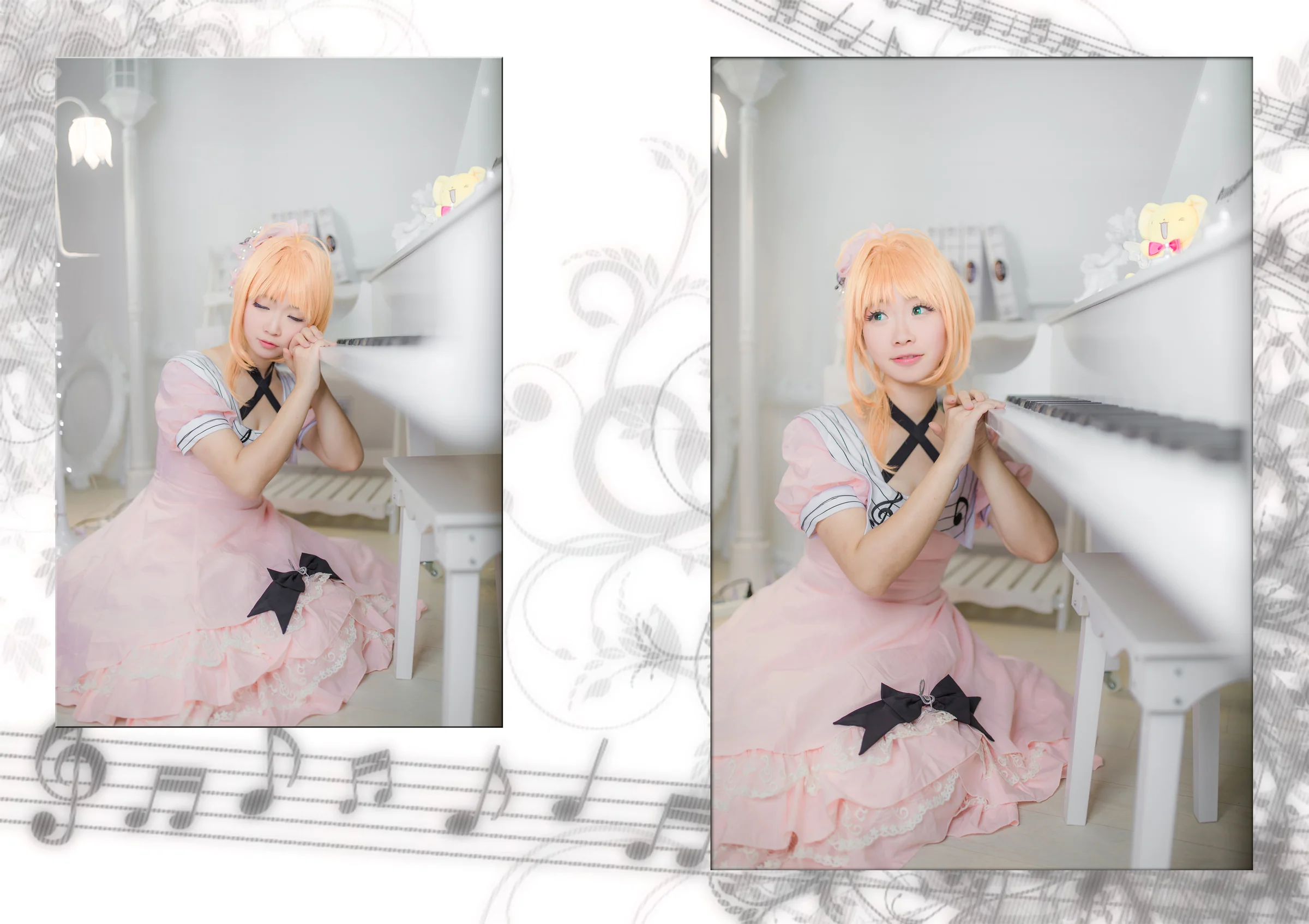 魔卡少女樱木之本樱COS写真，小樱赛高！