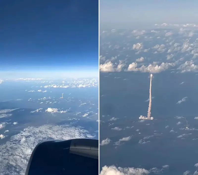 搭飛機看見《NASA火箭發射》親眼目睹「阿提米絲2號」升空這運氣真的爆棚｜高清图片集