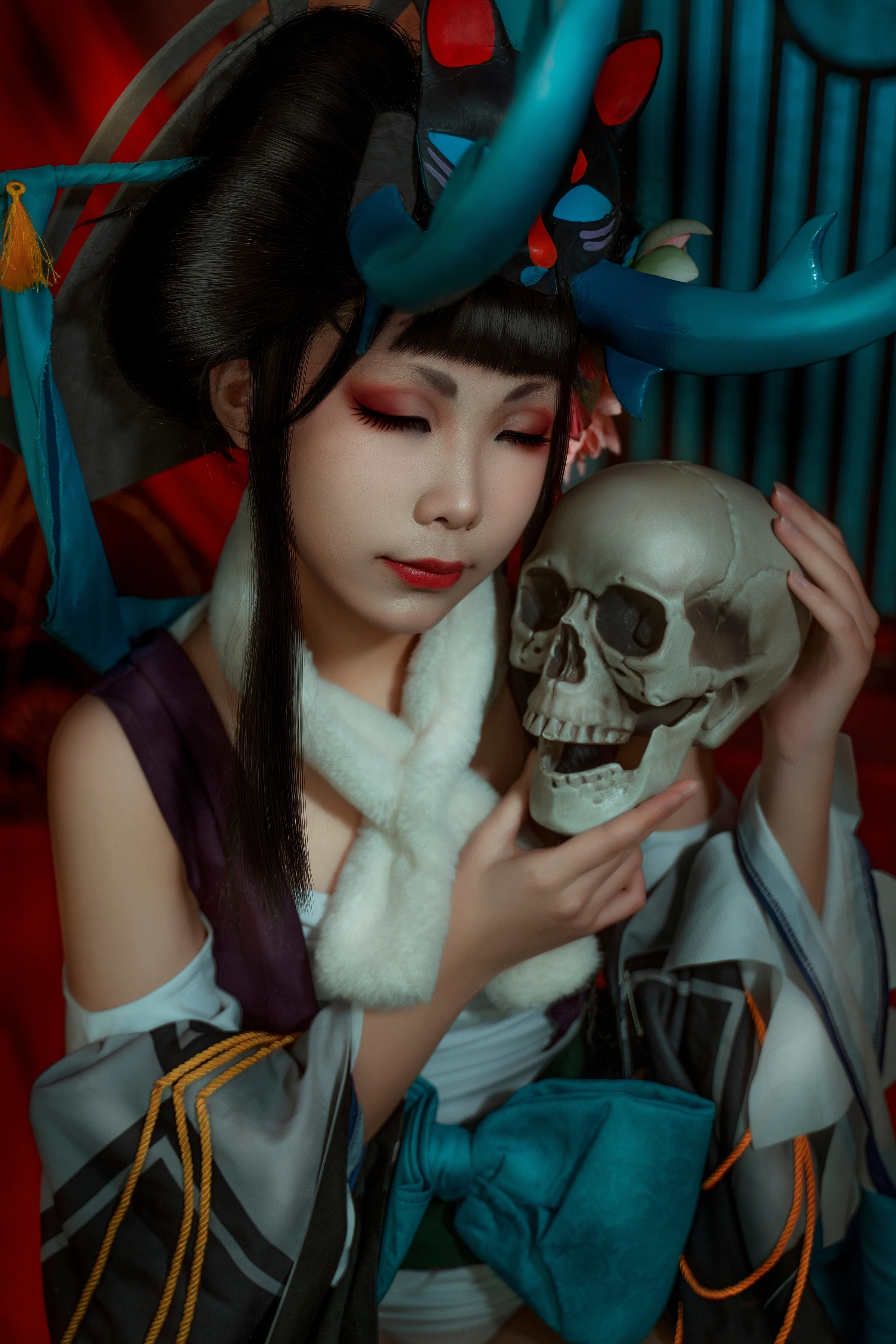 阴阳师 阎魔COS写真