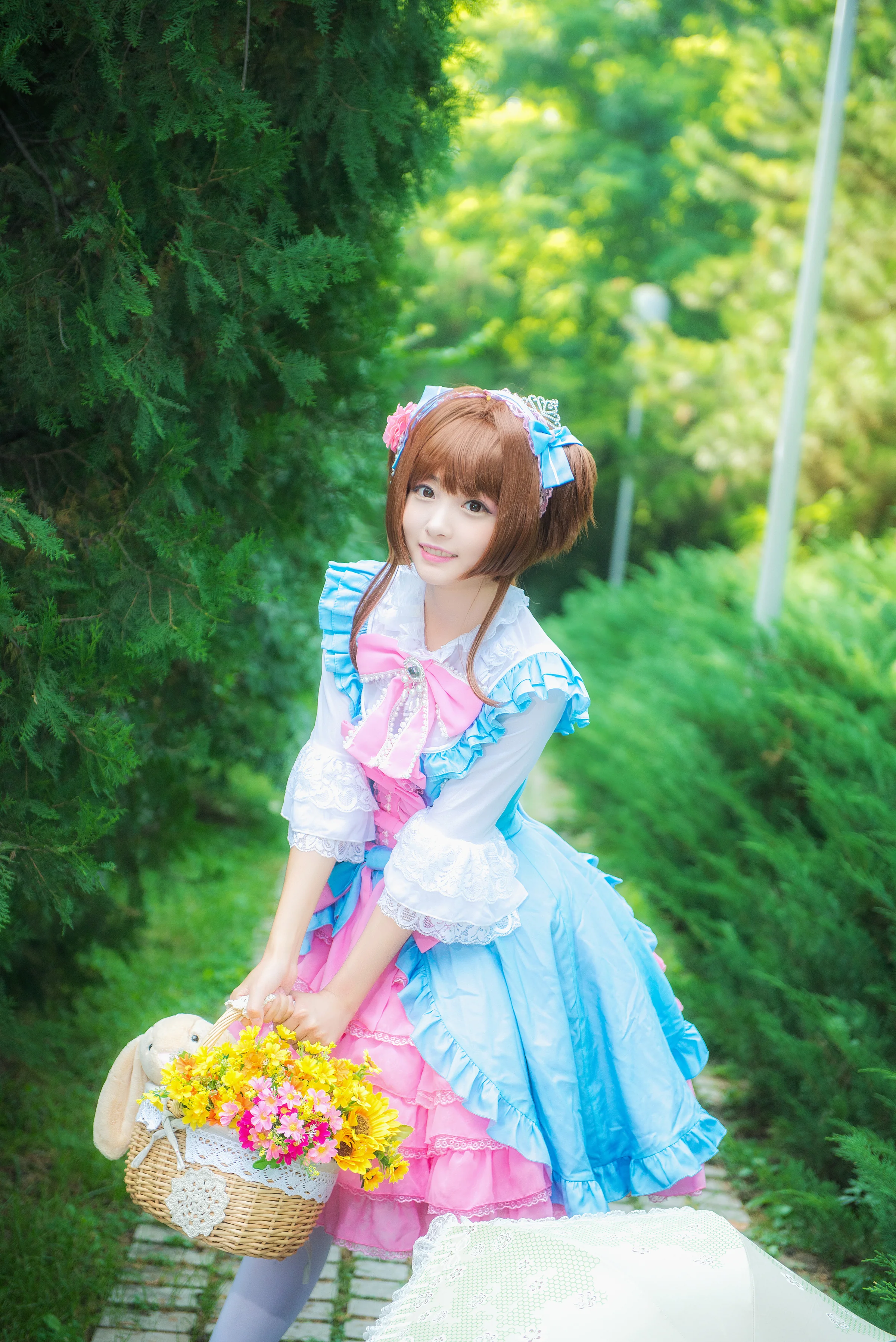 魔卡少女樱 小樱下午茶COS写真