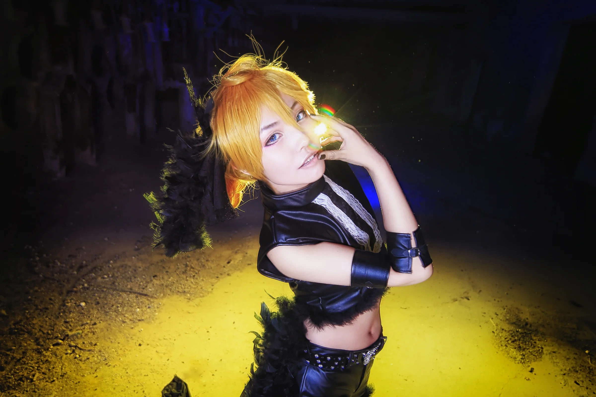 VOCALOID镜音连COS写真