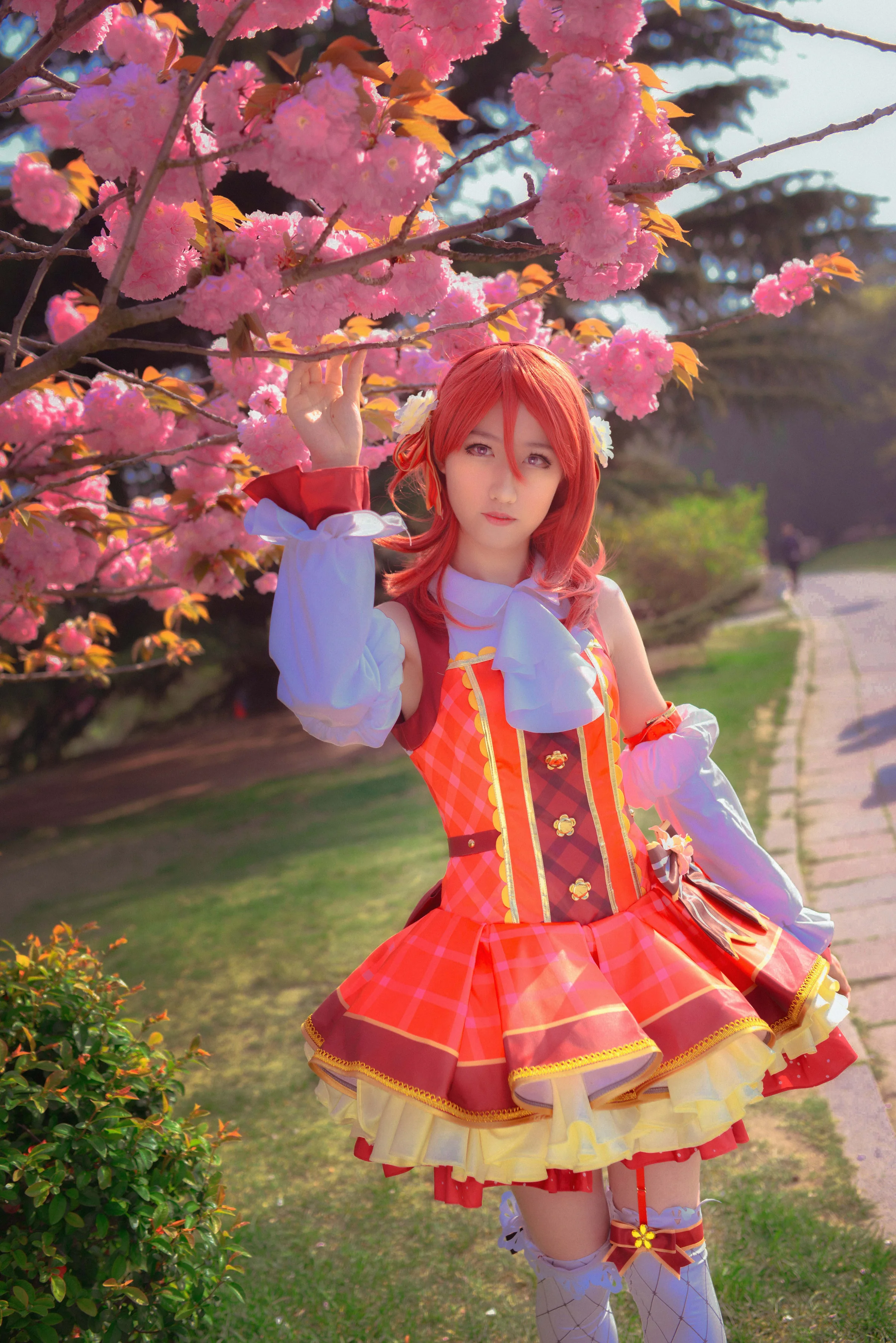lovelive西木野真姬COS写真，花海真美