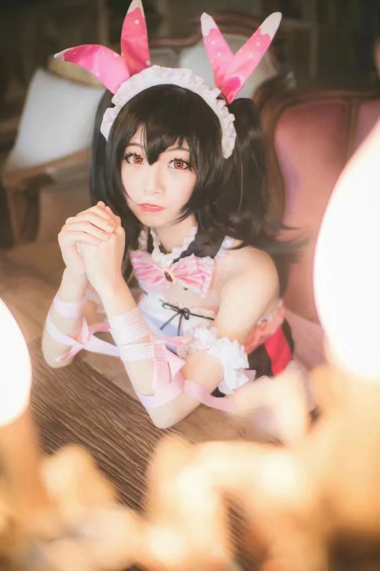 lovelive妮可情人节女仆COS写真