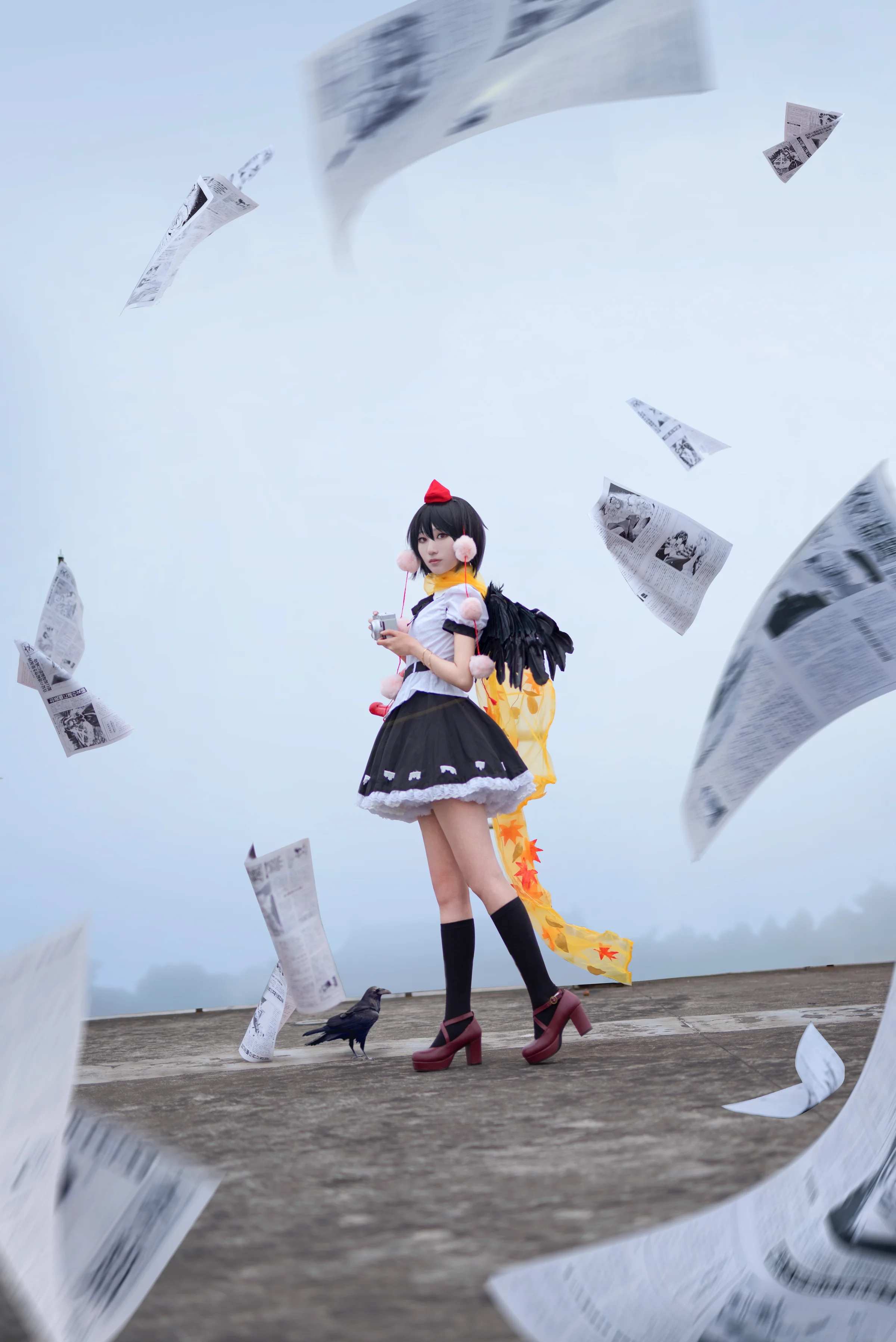 东方project射命丸文COS写真