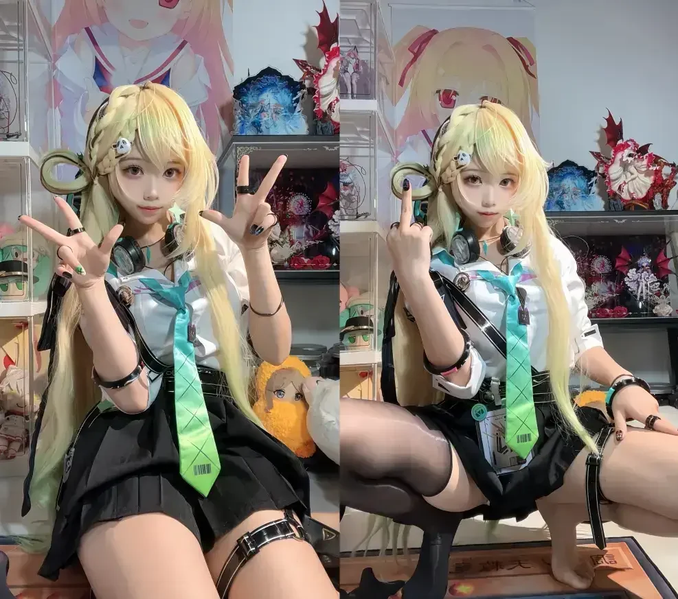 白栎Shirly – 鸣潮 琳奈【130P/26V】｜高清图片集