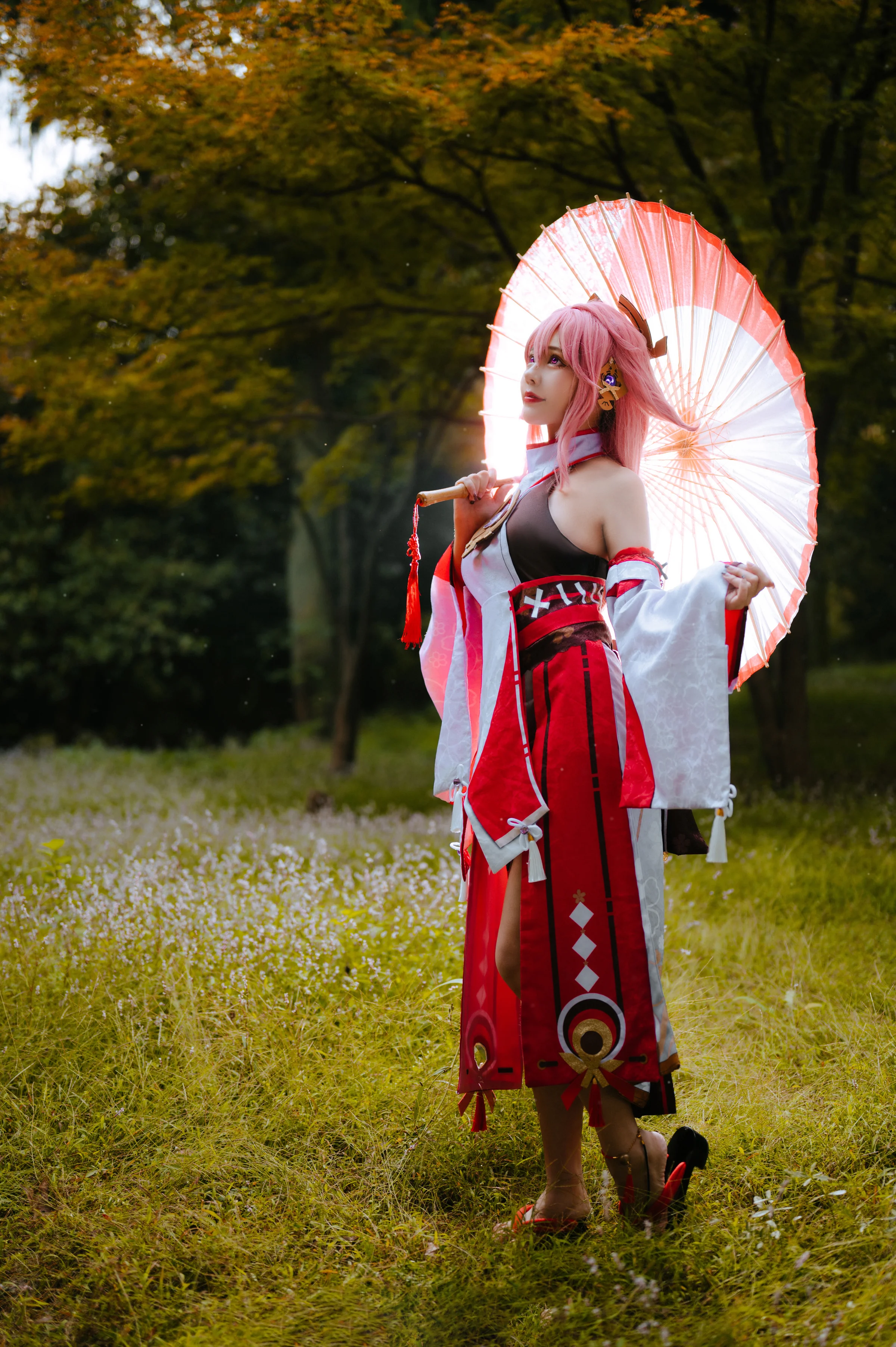 《原神》八重神子COS写真