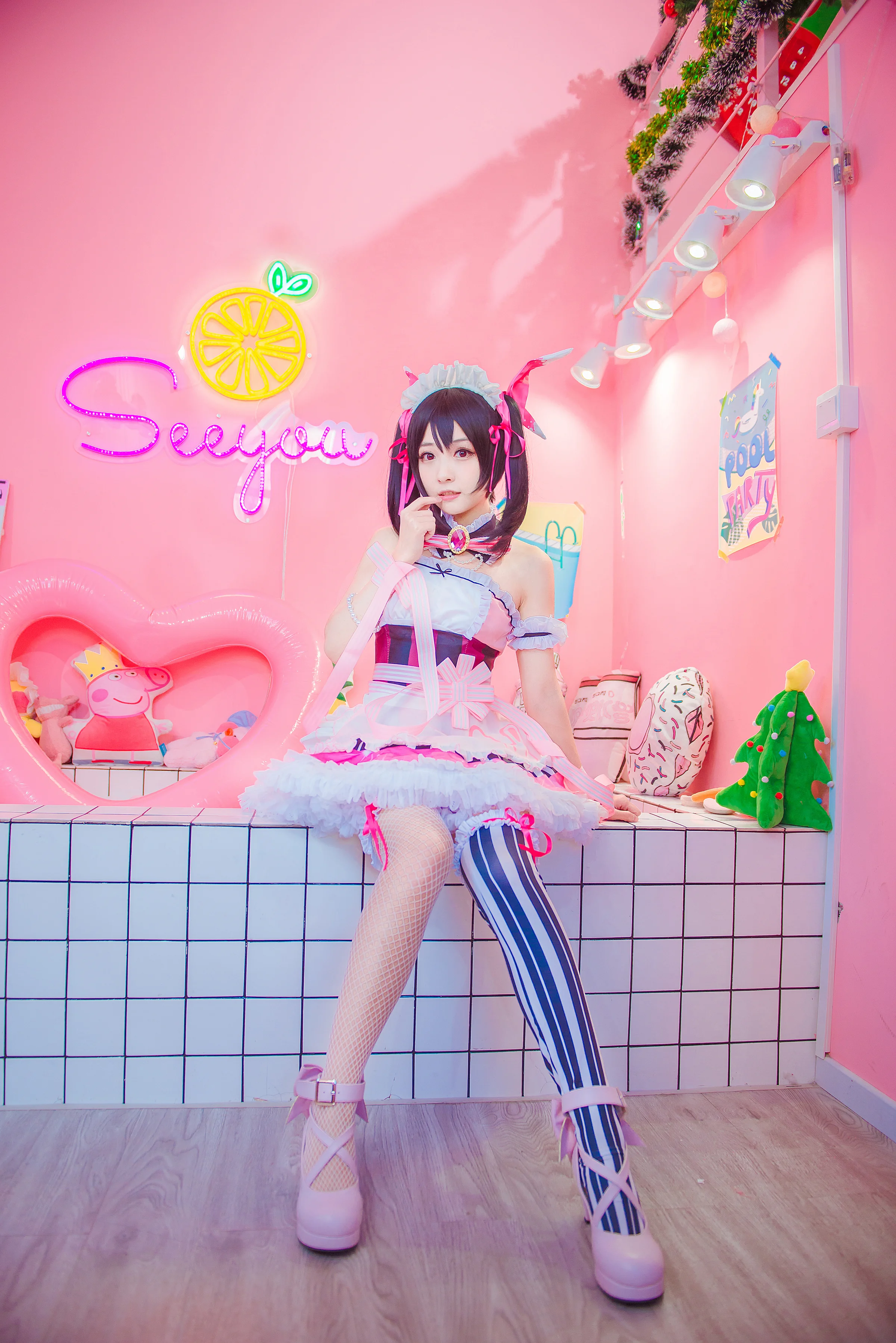 Love live！妮可情人节女仆COS写真