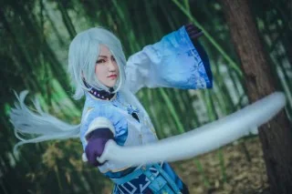 梦间集 流光银刀COS写真