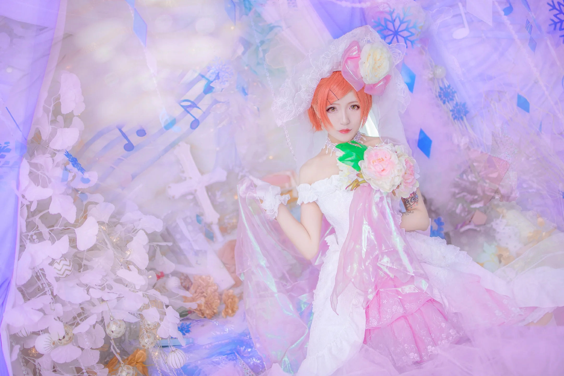 星空凛花嫁COS写真