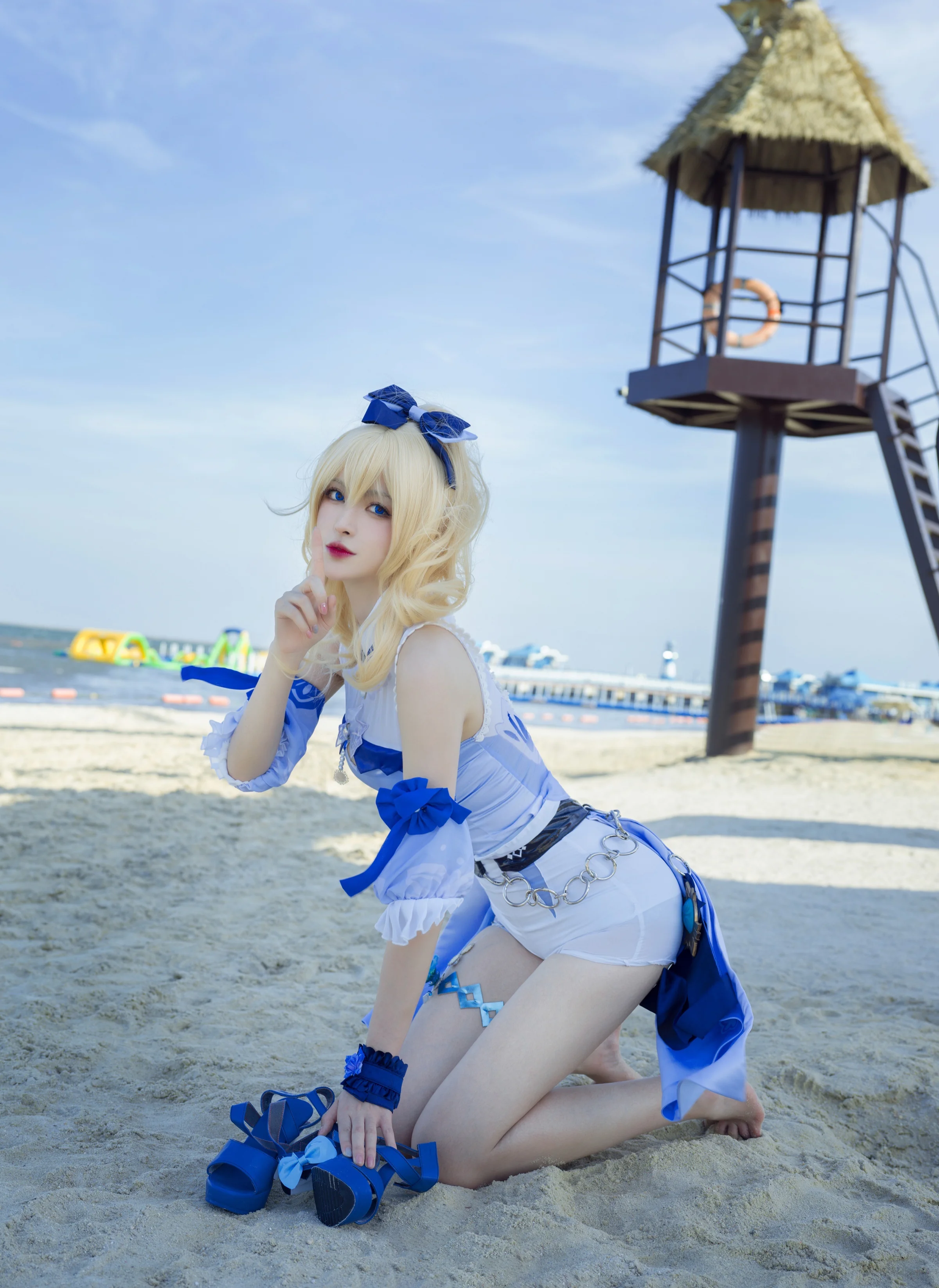 《原神》琴COS写真