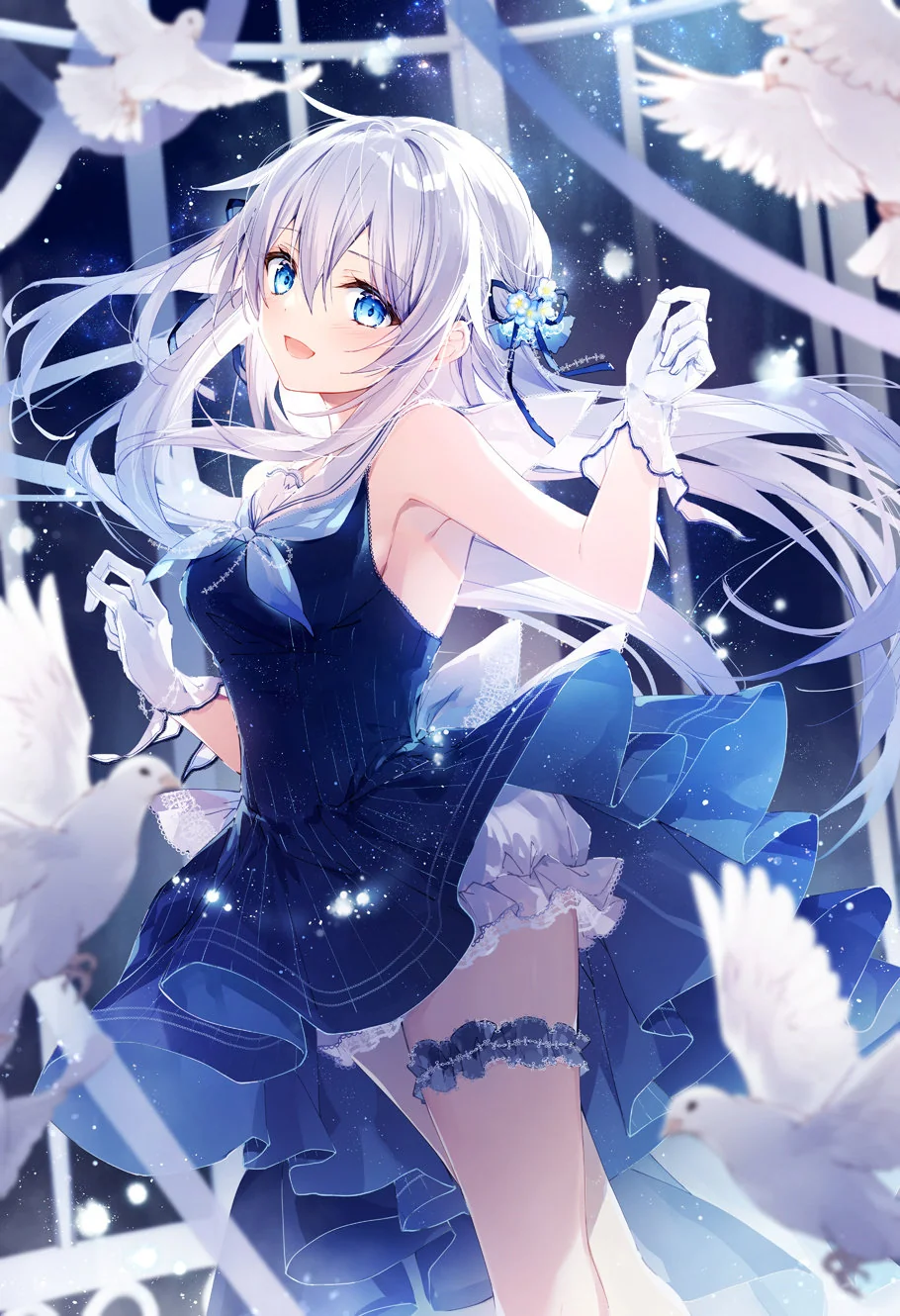 美图 | 画师望月椎那的插画作品｜高清图片集
