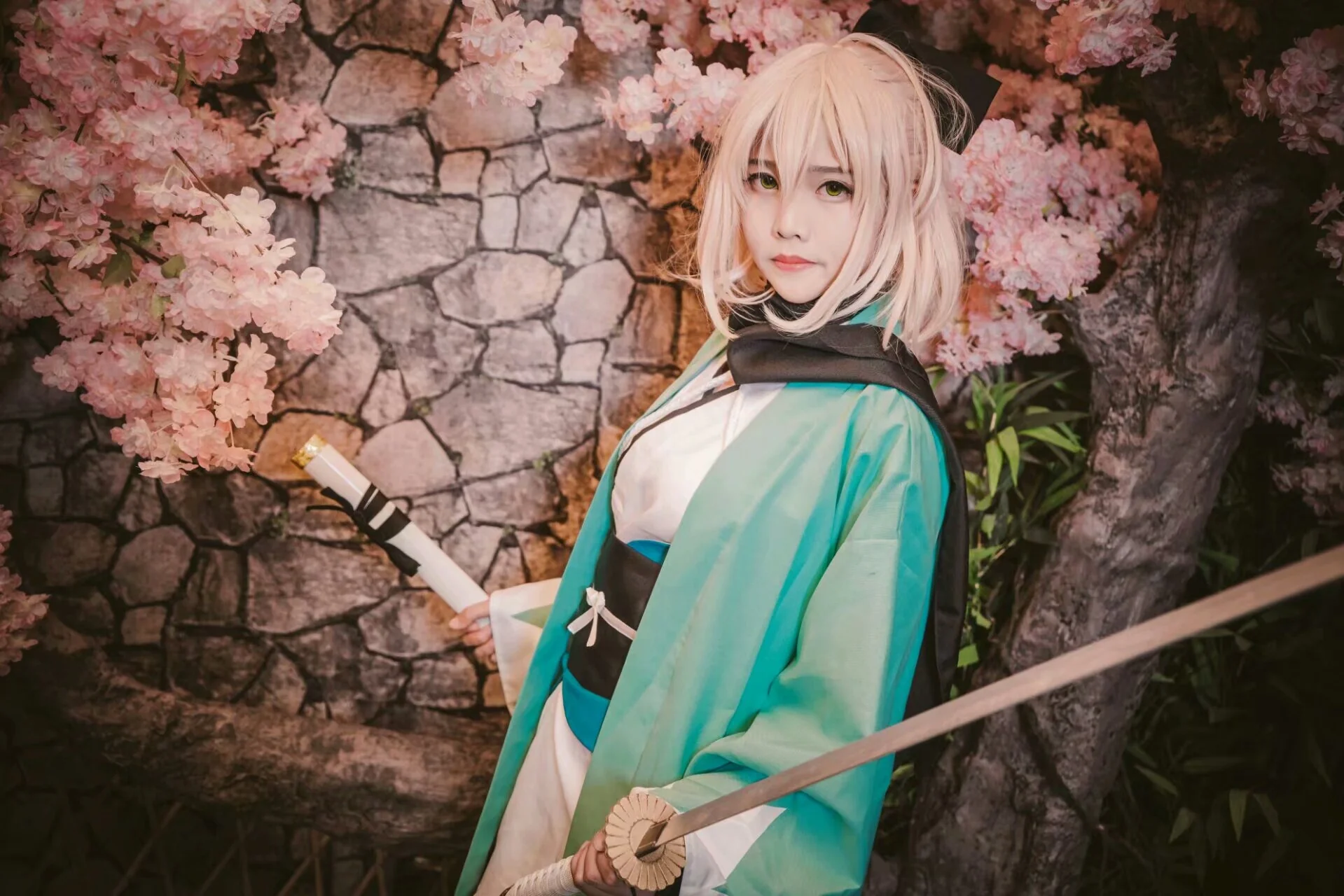 fgo 冲田总司COS写真