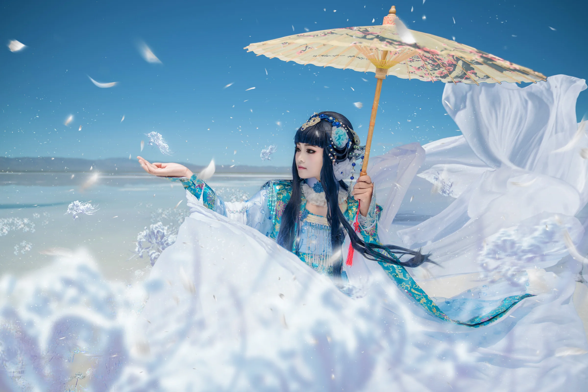 金光不布袋戏玲珑雪霏COS写真