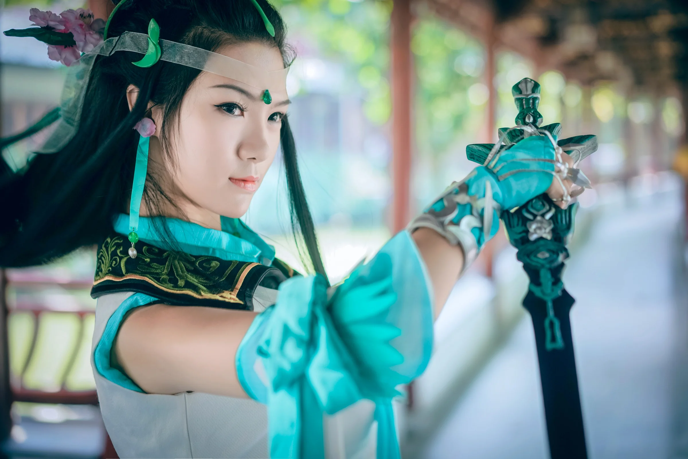 剑网三 长歌门琴娘COS写真