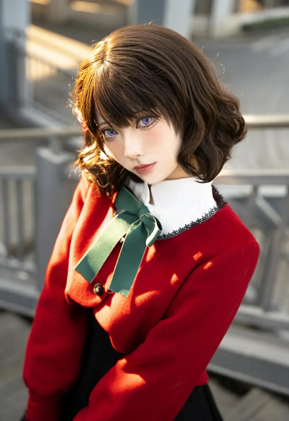 炭烤莉莉黑 – 桌面少女 冬·林檎｜高清图片集