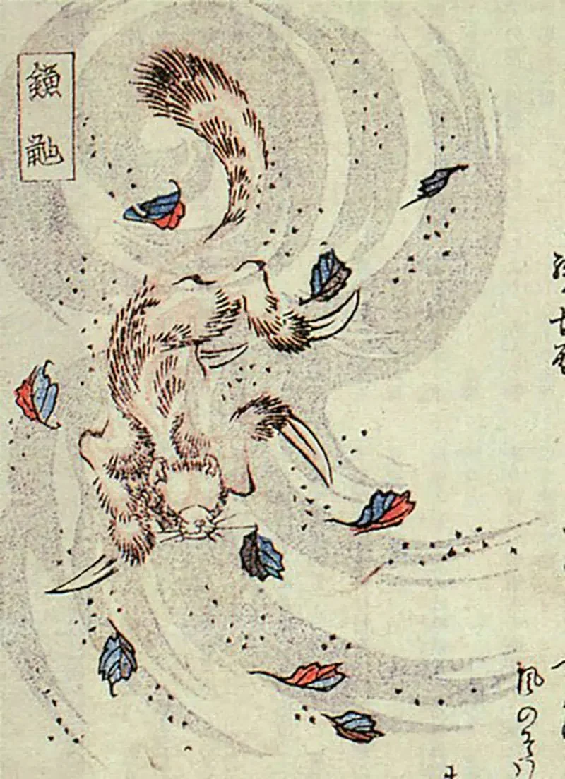 《鎌鼬消失了》曾經是盛行日本的妖怪 最近卻沒聽說有人被牠割傷了？｜高清图片集