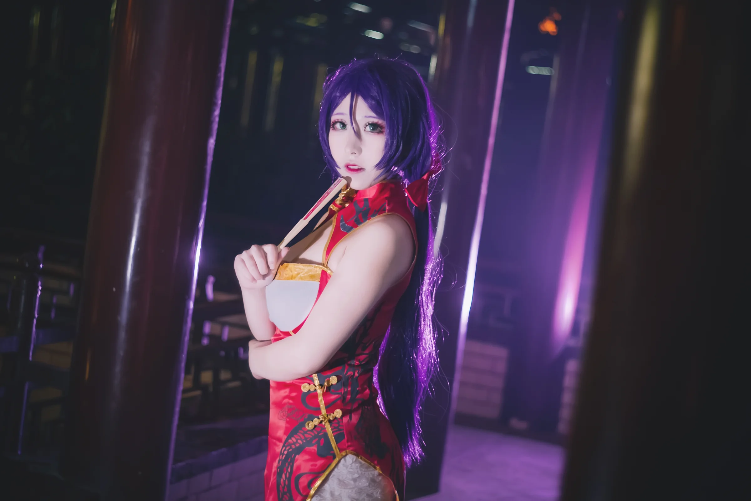东条希新年旗袍COS写真