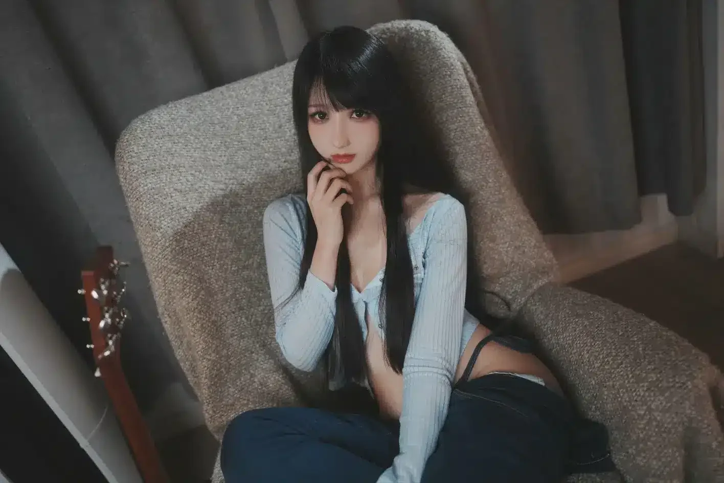 抖个姬灵 – 连衣裙比基尼｜高清图片集