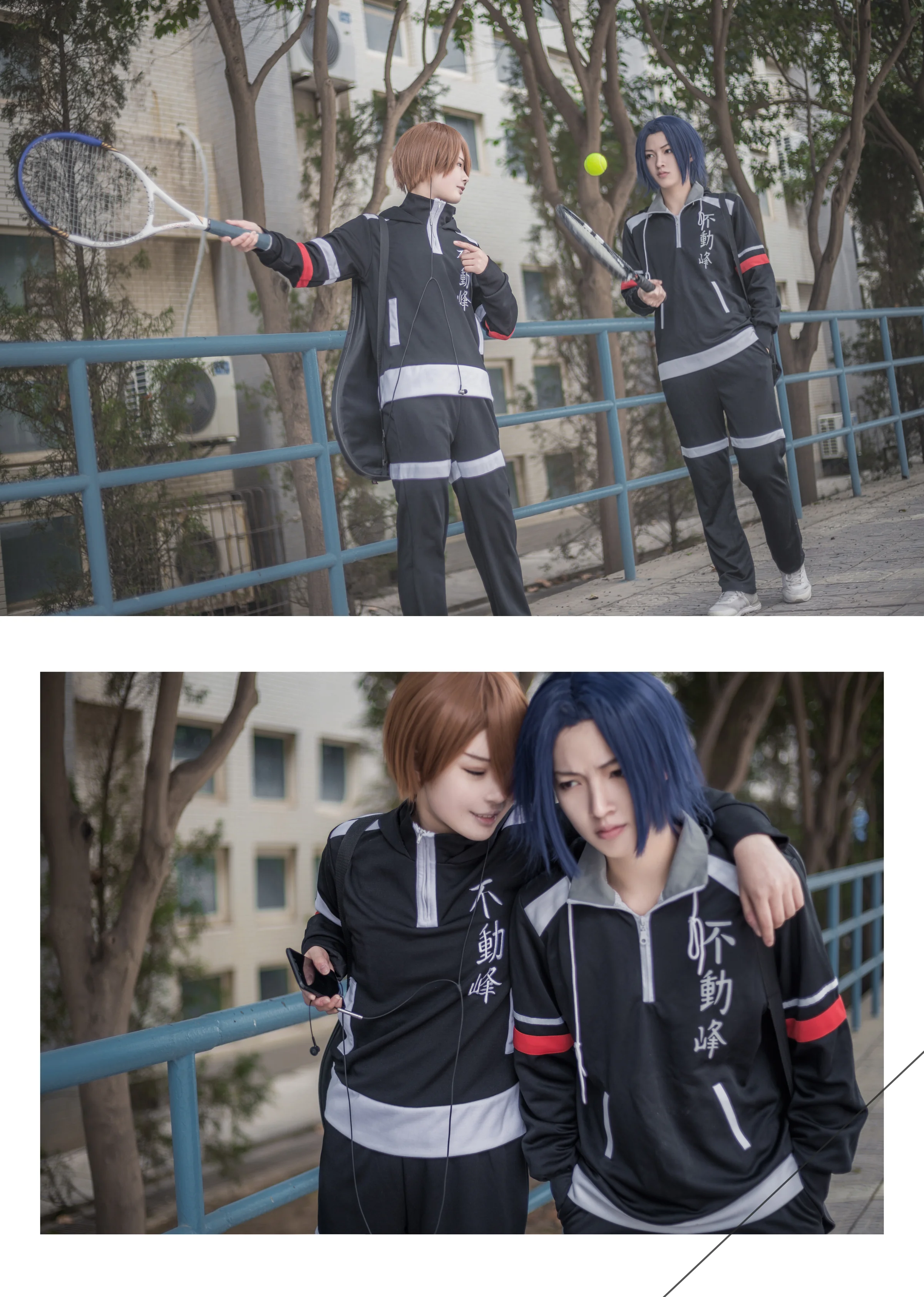 网球王子 伊武深司x神尾明COS写真