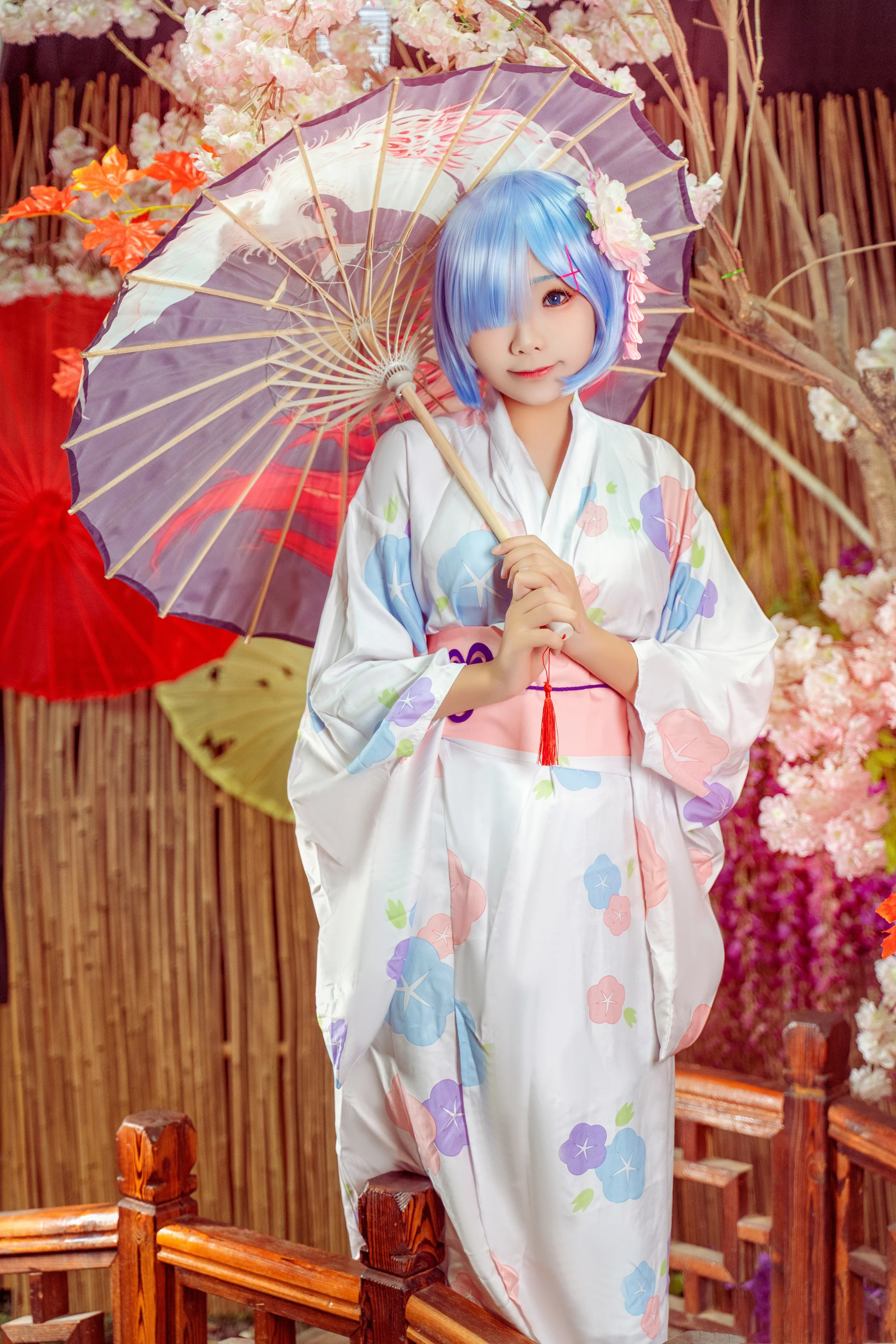 《从零开始的异世界》蕾姆浴衣COS写真