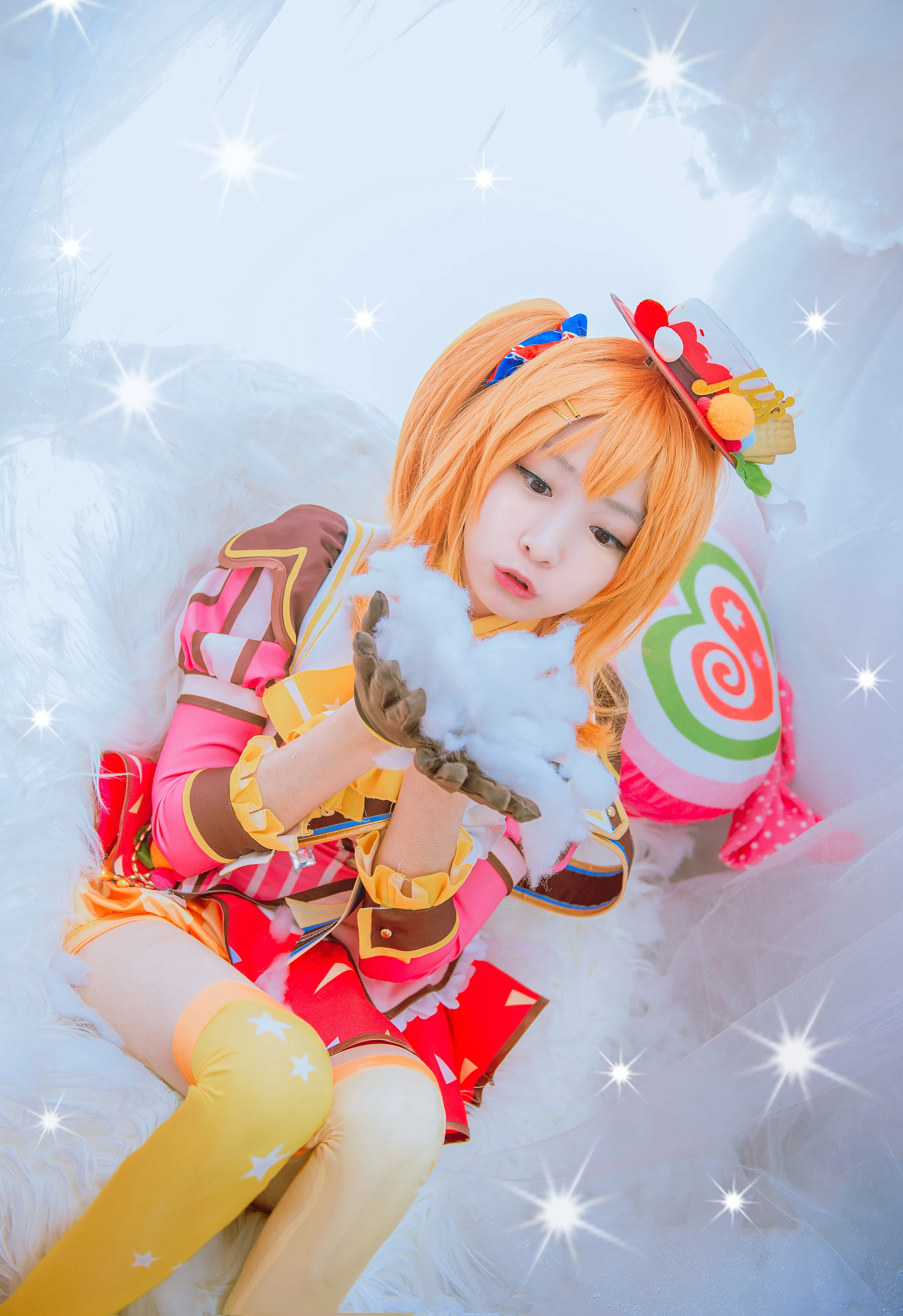 LoveLive！高坂穗乃果冰淇淋觉醒COS写真