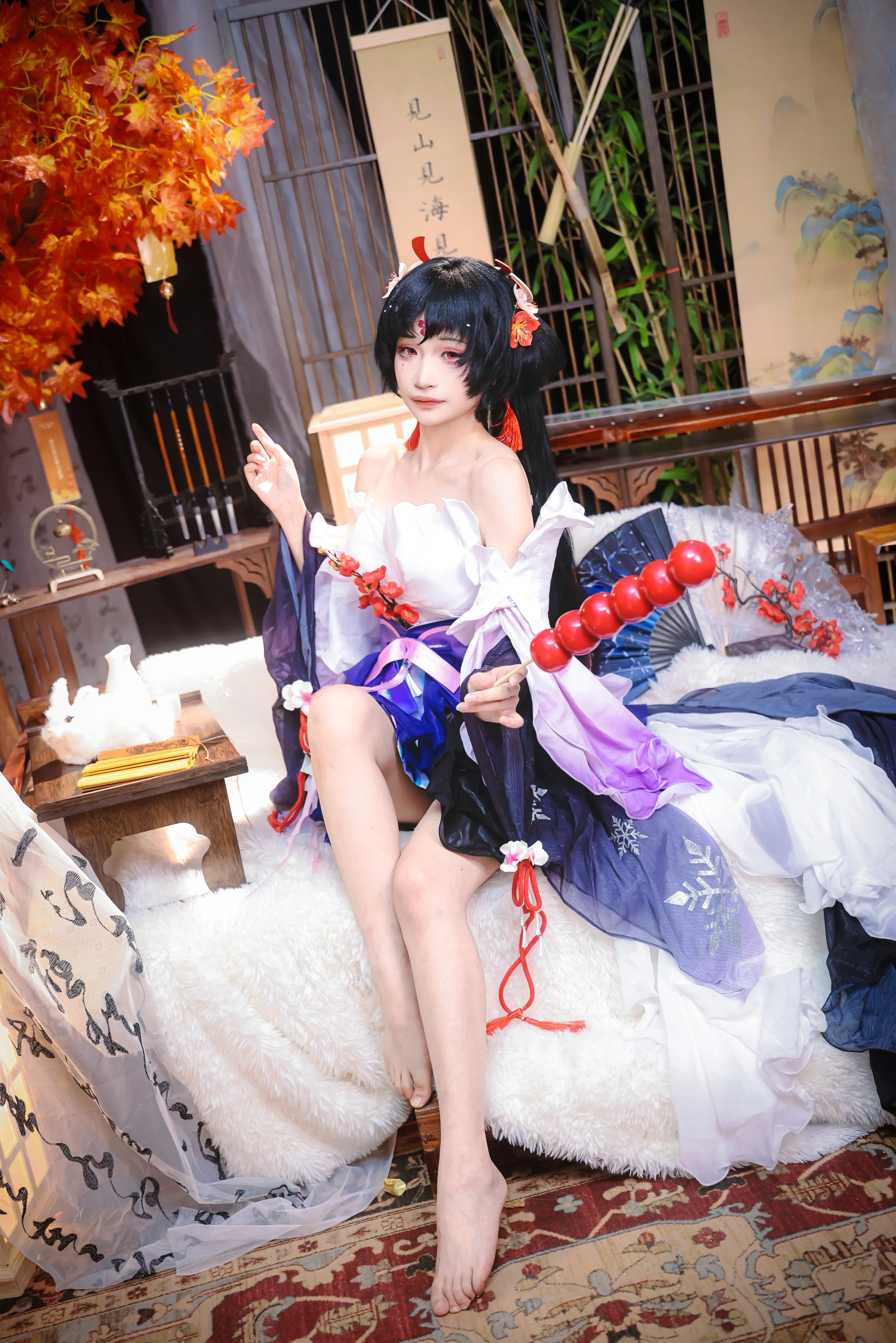 《阴阳师》不知火COS写真