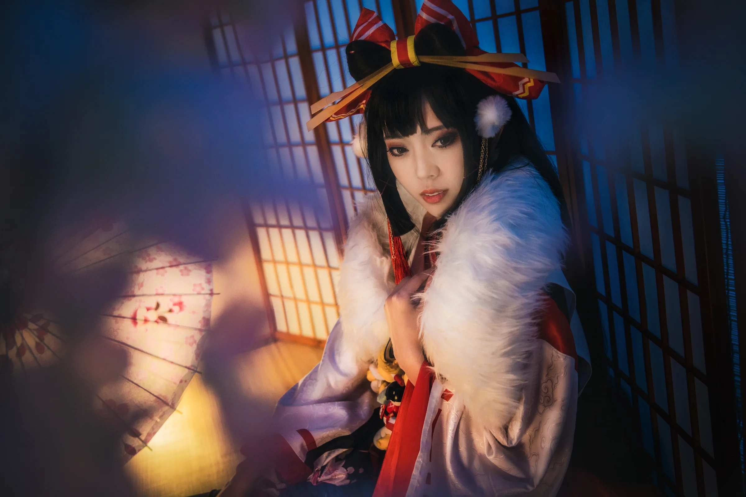 【COS写真正片】决战平安京·平安庆典·雪女