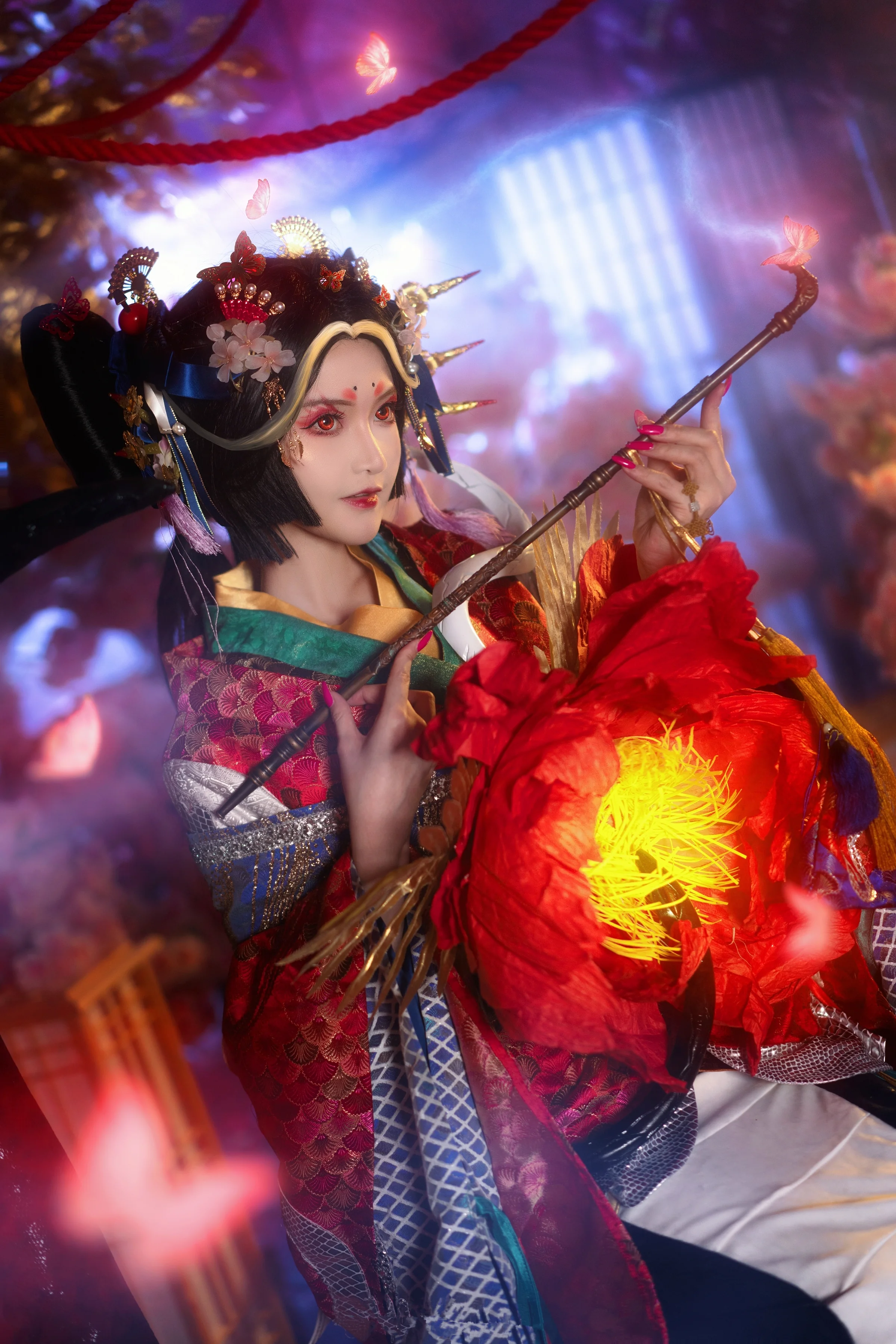 阴阳师清姬化烟COS写真