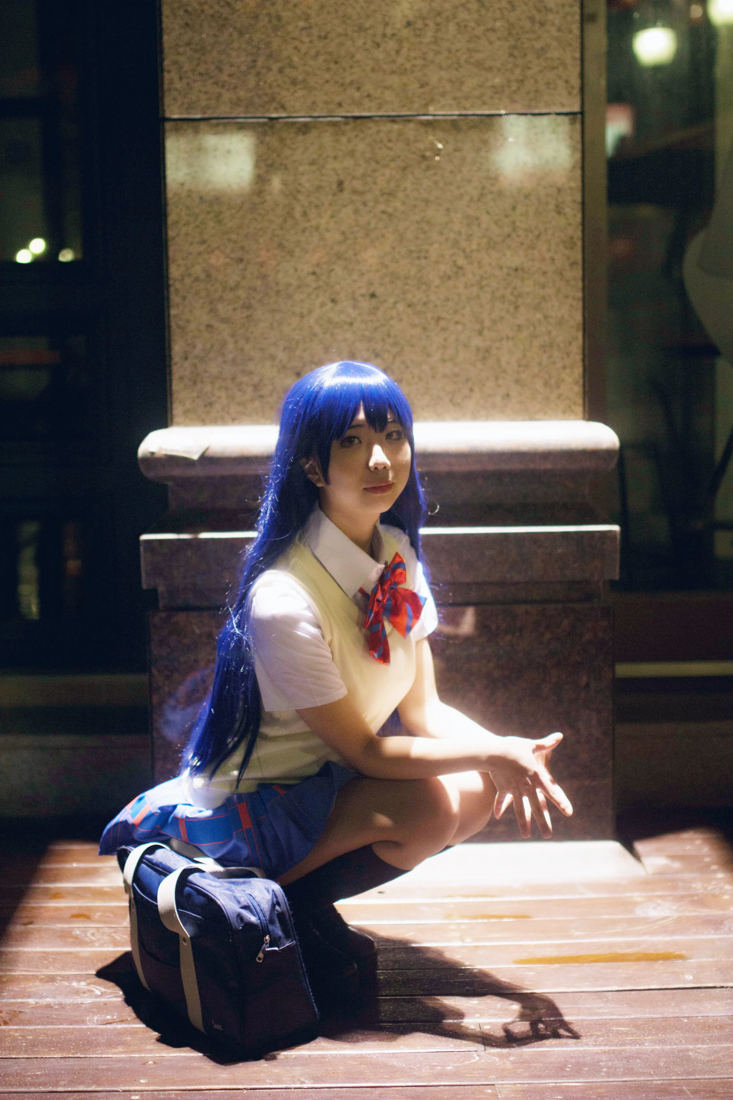 lovelive园田海未校服COS写真