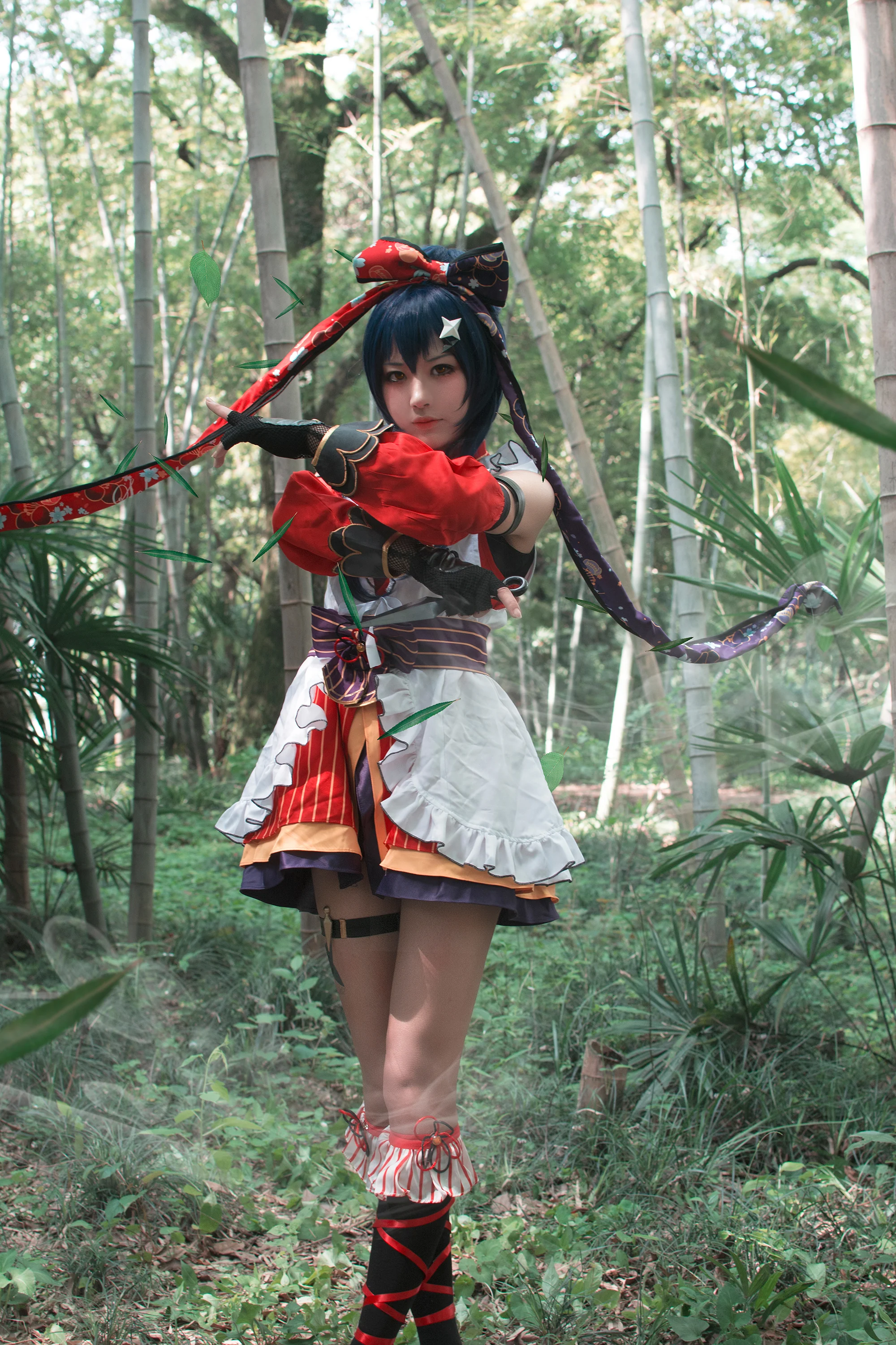 Love Live！海未忍者COS写真