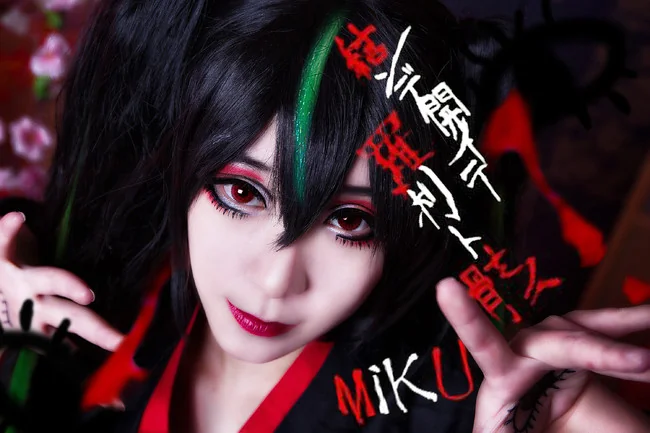 结ンデ开イテ罗刹ト骸 miku COS写真