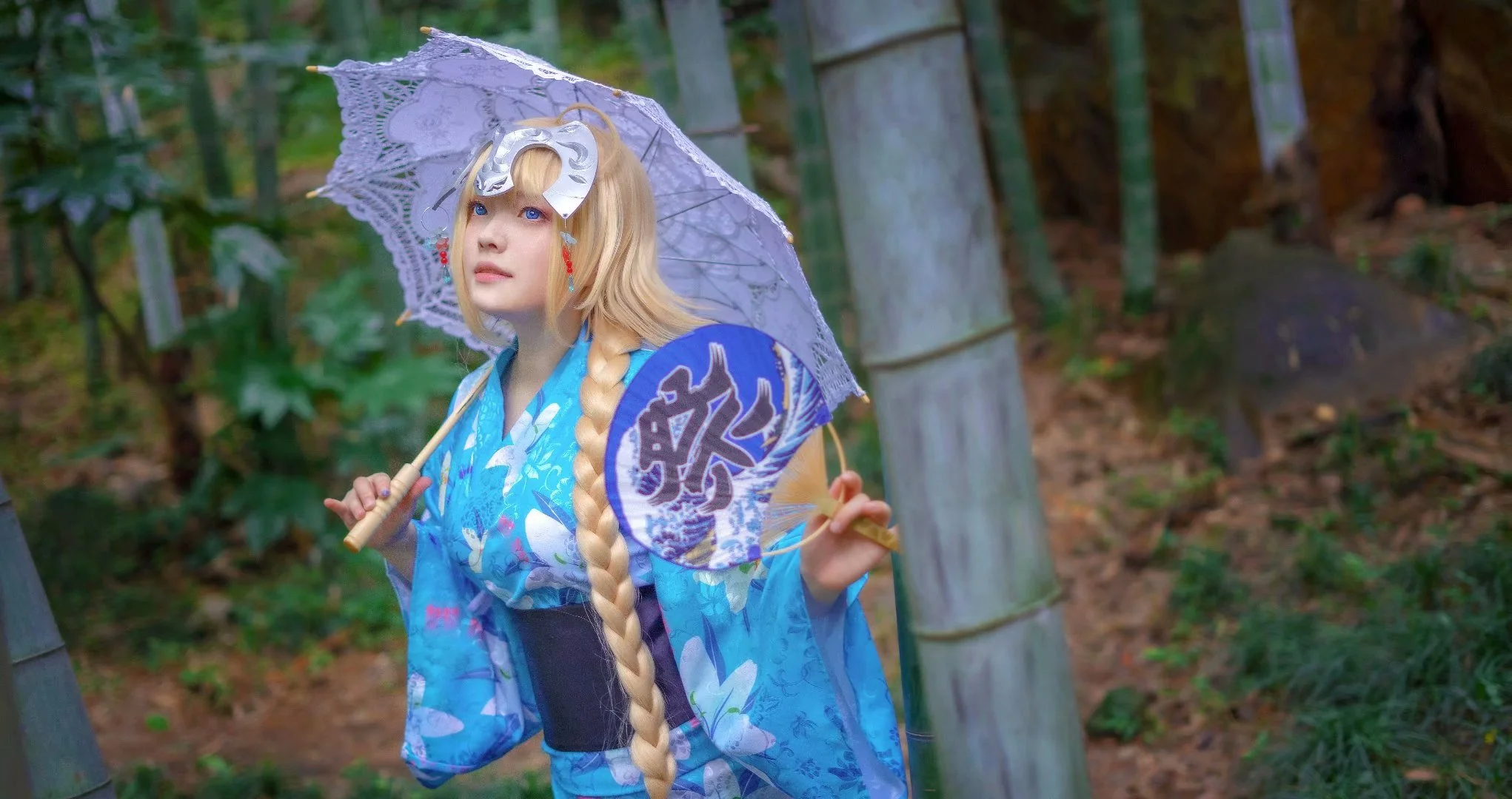 《Fate/Grand Order》夏日祭。贞德（Alter）COS写真