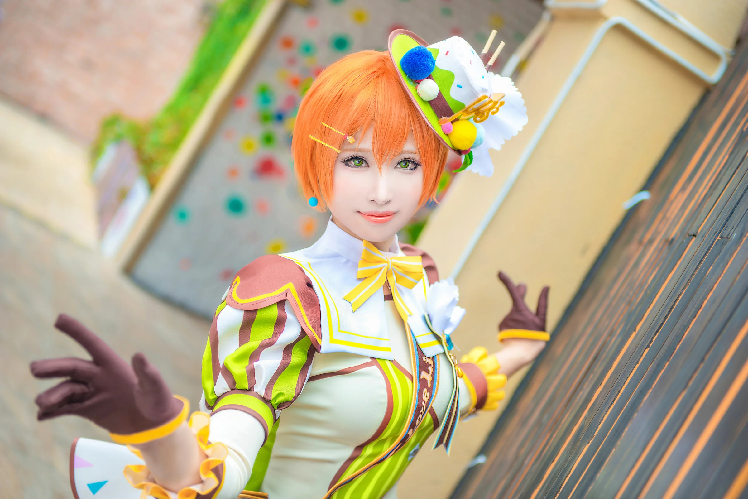 lovelive星空凛COS写真，冰淇淋觉醒