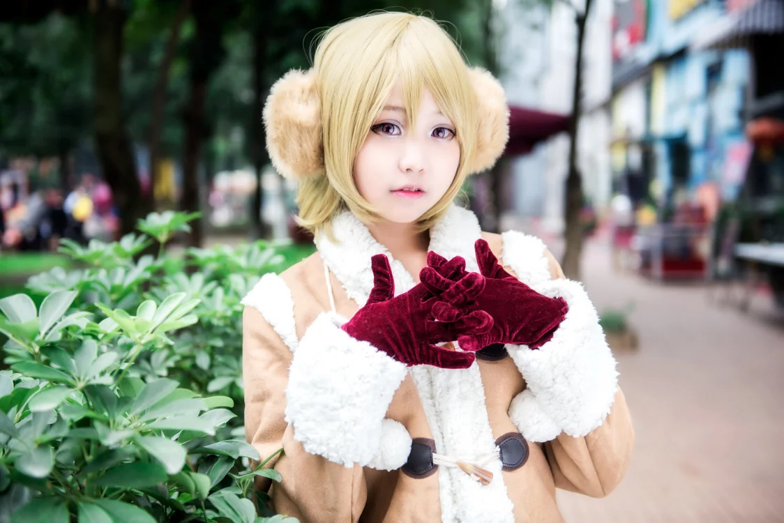 Love Live！小泉花阳冬装日常COS写真